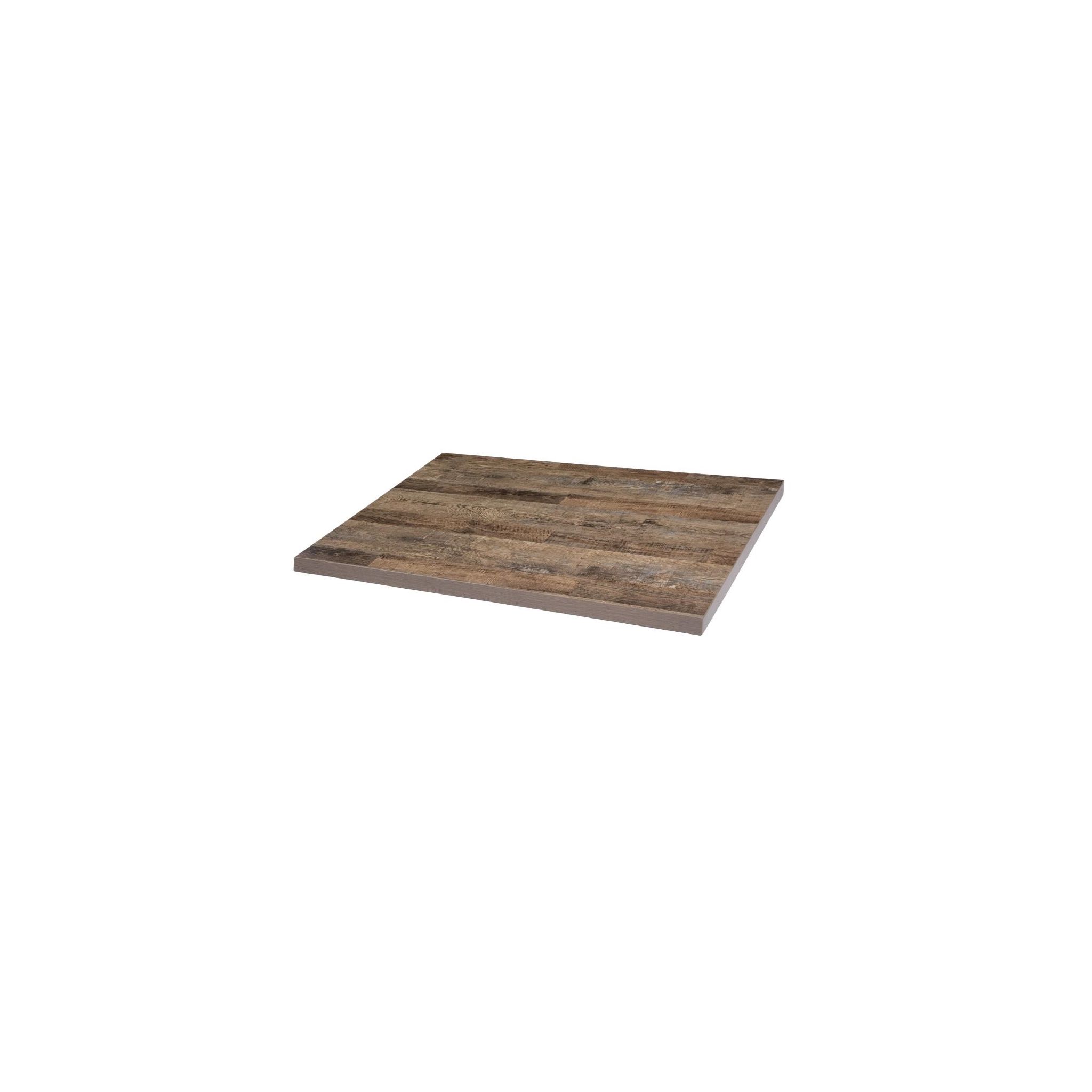 Bolero DT440 Pre-Drilled Rectangular Table Top Urban Dark 1100 x 700mm