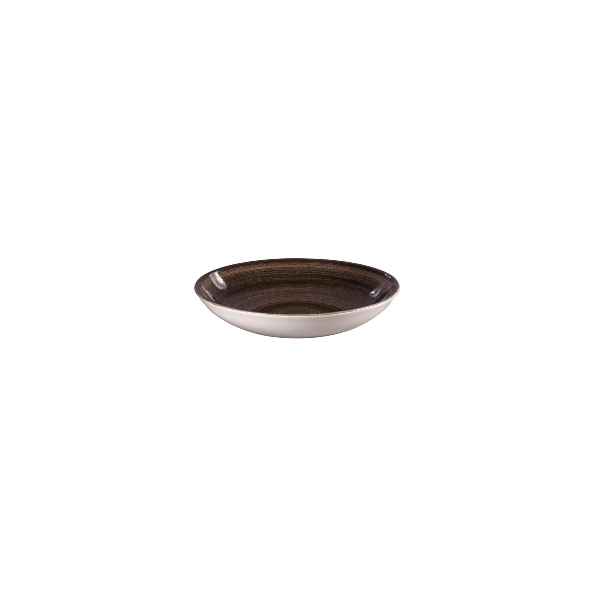 Churchill Stonecast Patina DR654 Coupe Bowls Black 248mm (Pack of 12)