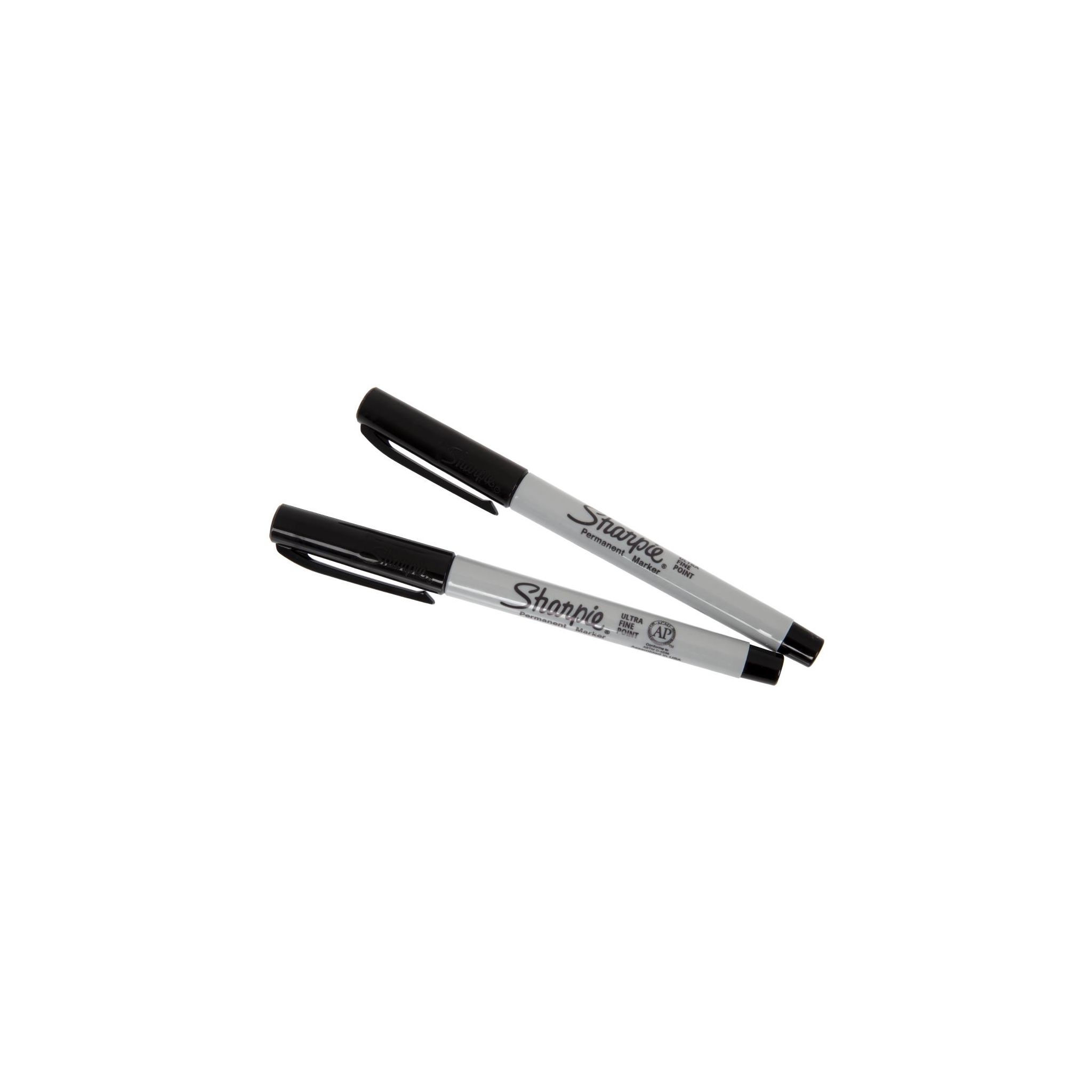 Sharpie DE707 Ultra Fine Permanent Marker Black (Pack of 2)