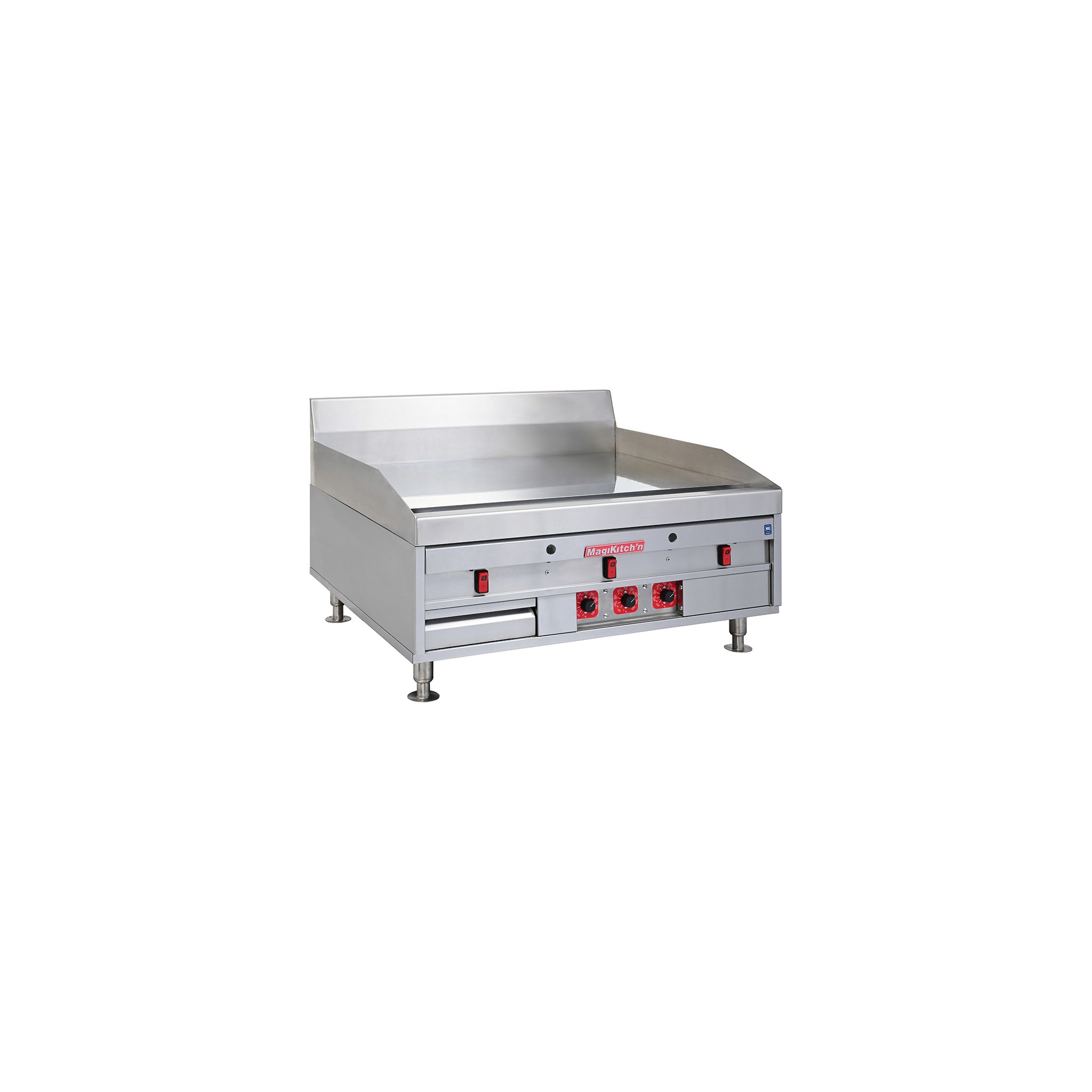 MagiKitch'n MKE/C-36 Electric Countertop Chrome Plate Griddle