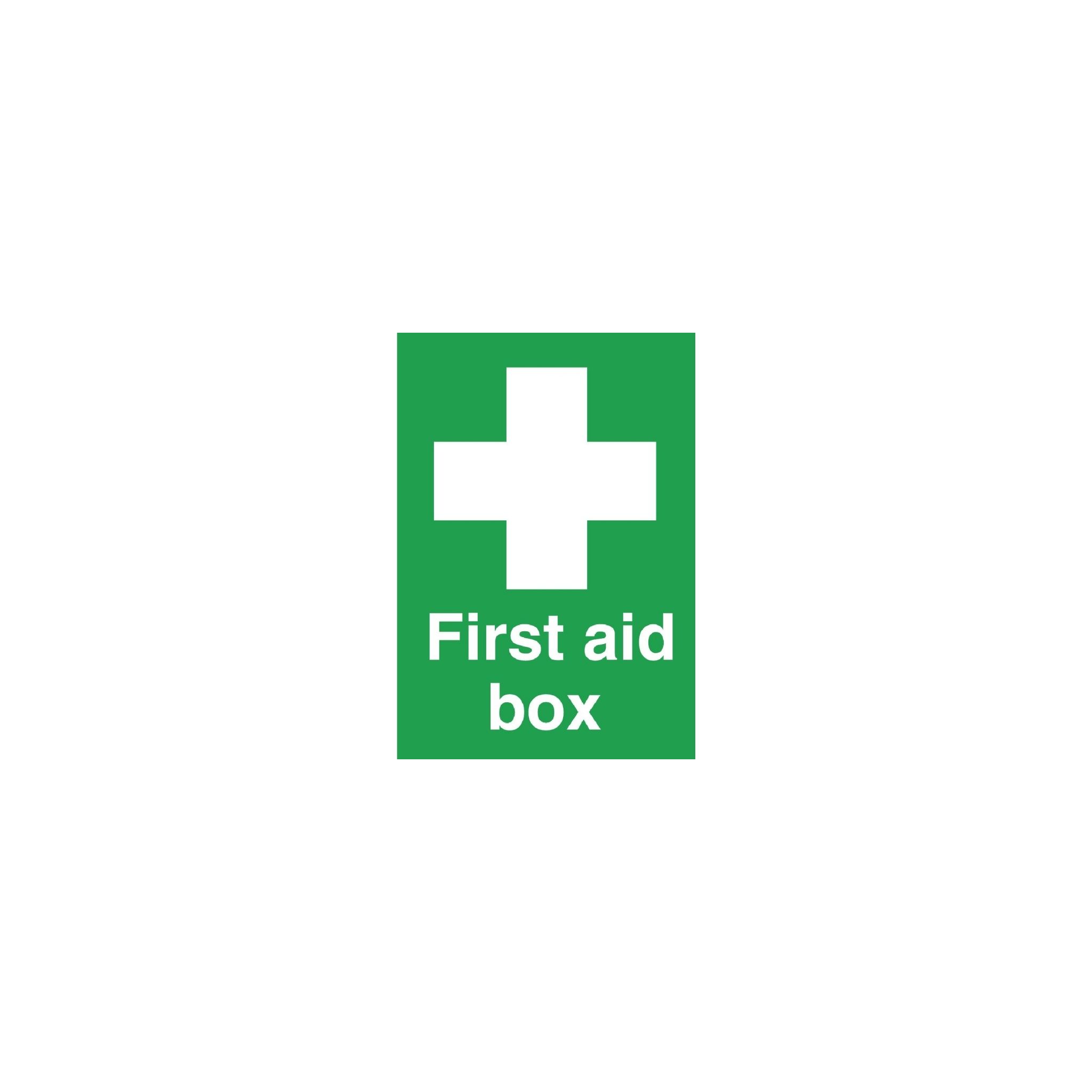 Vogue W315 First Aid Box Sign