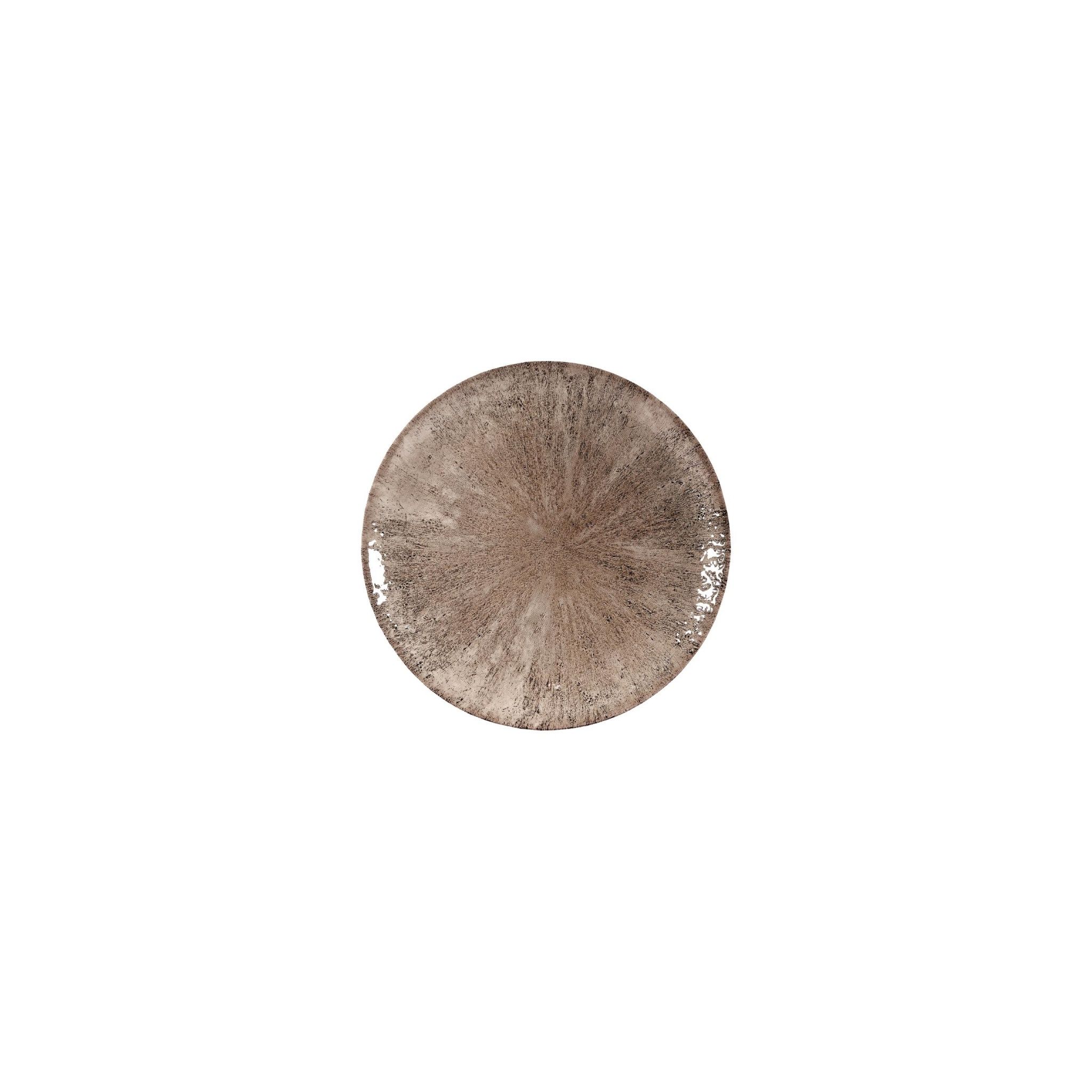 Churchill Evolve DY910 Stone Zircon Brown Coupe Plates 228mm (Pack of 12)