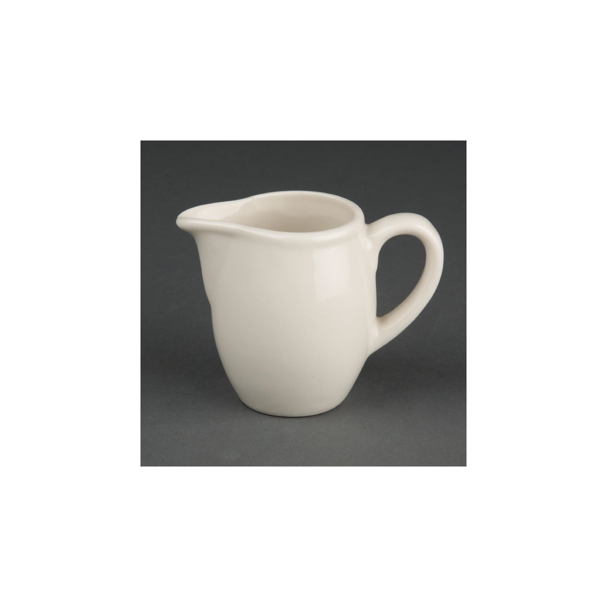 Olympia Ivory U143 Milk Jugs 82ml (Pack of 6)