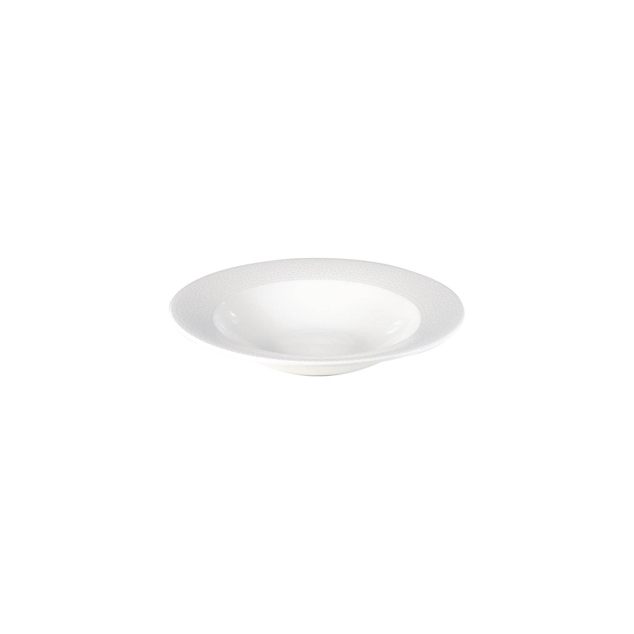 Churchill Isla DY839 Rimmed Soup Bowls White 249mm (Pack of 12)