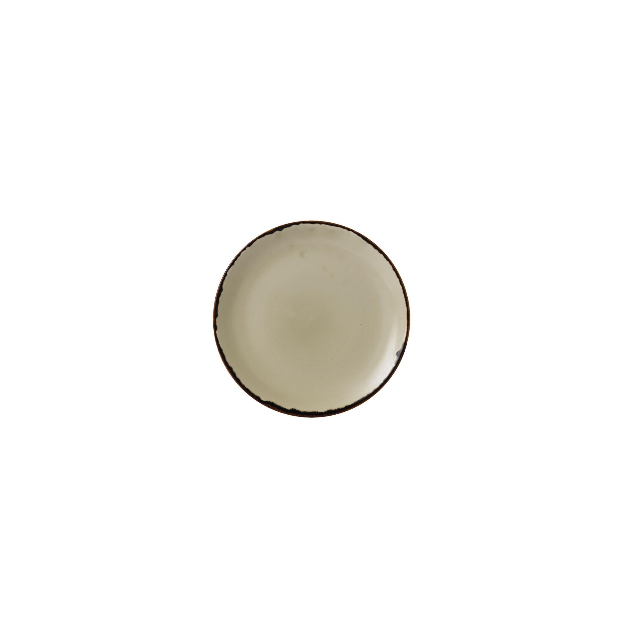 Dudson Harvest FC028 Evolve Coupe Plates Linen 260mm (Pack of 12)