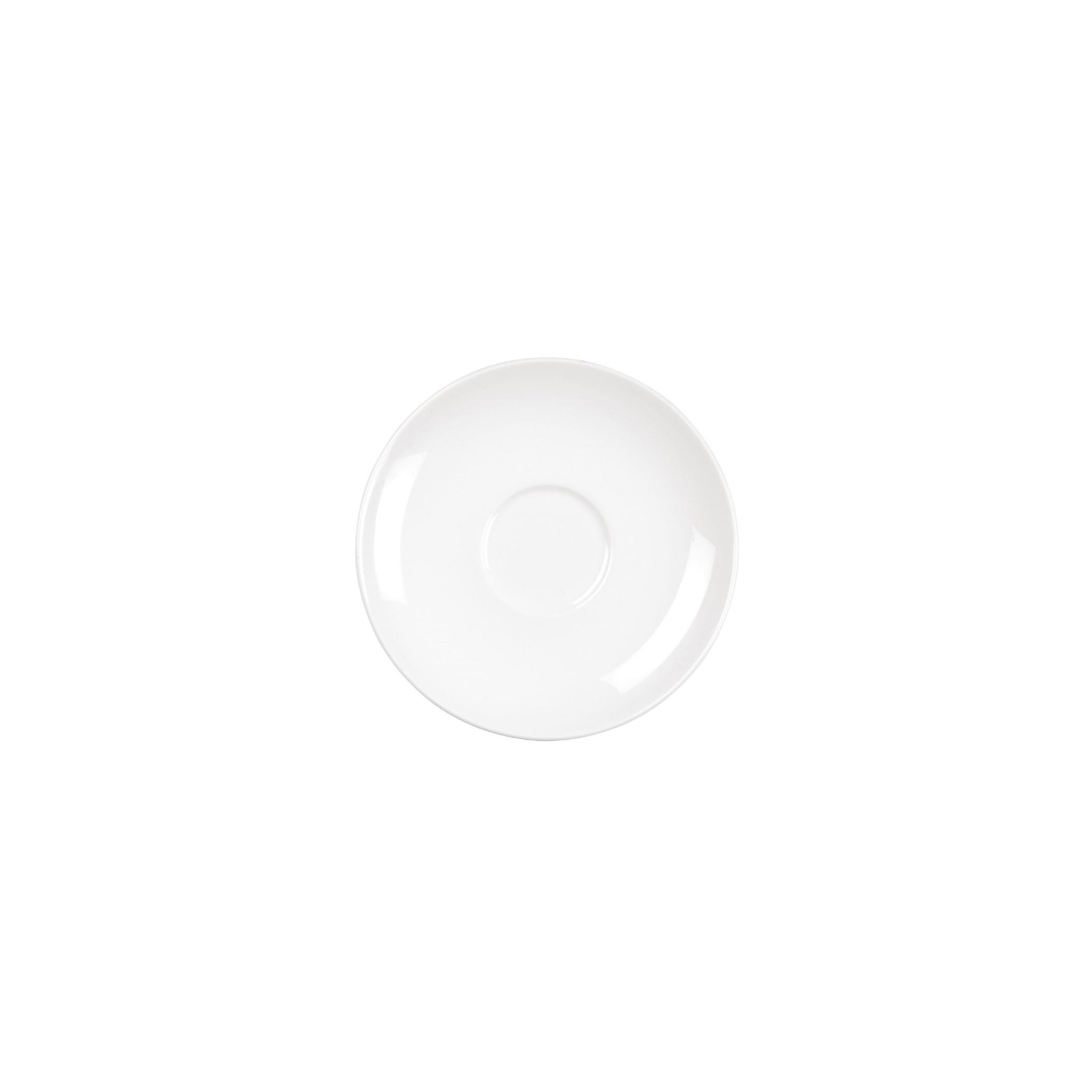 Churchill Alchemy White CA038 Coupe Tea Saucers (Pack of 24)
