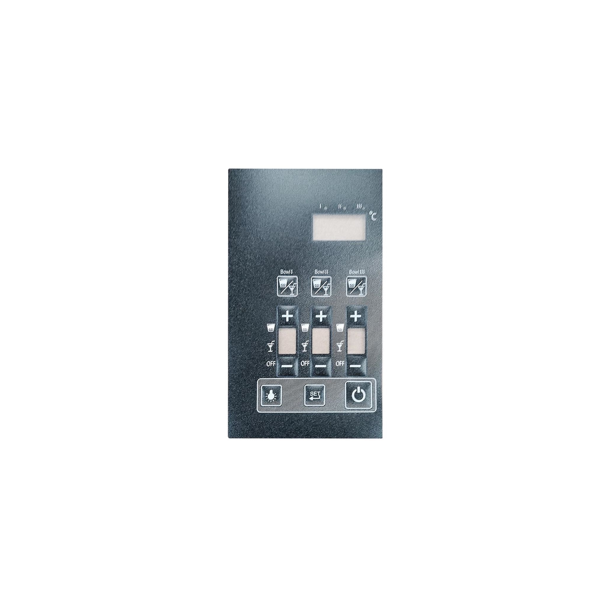 Polar AK657 Control Panel Sticker for DB843 Slush Machine
