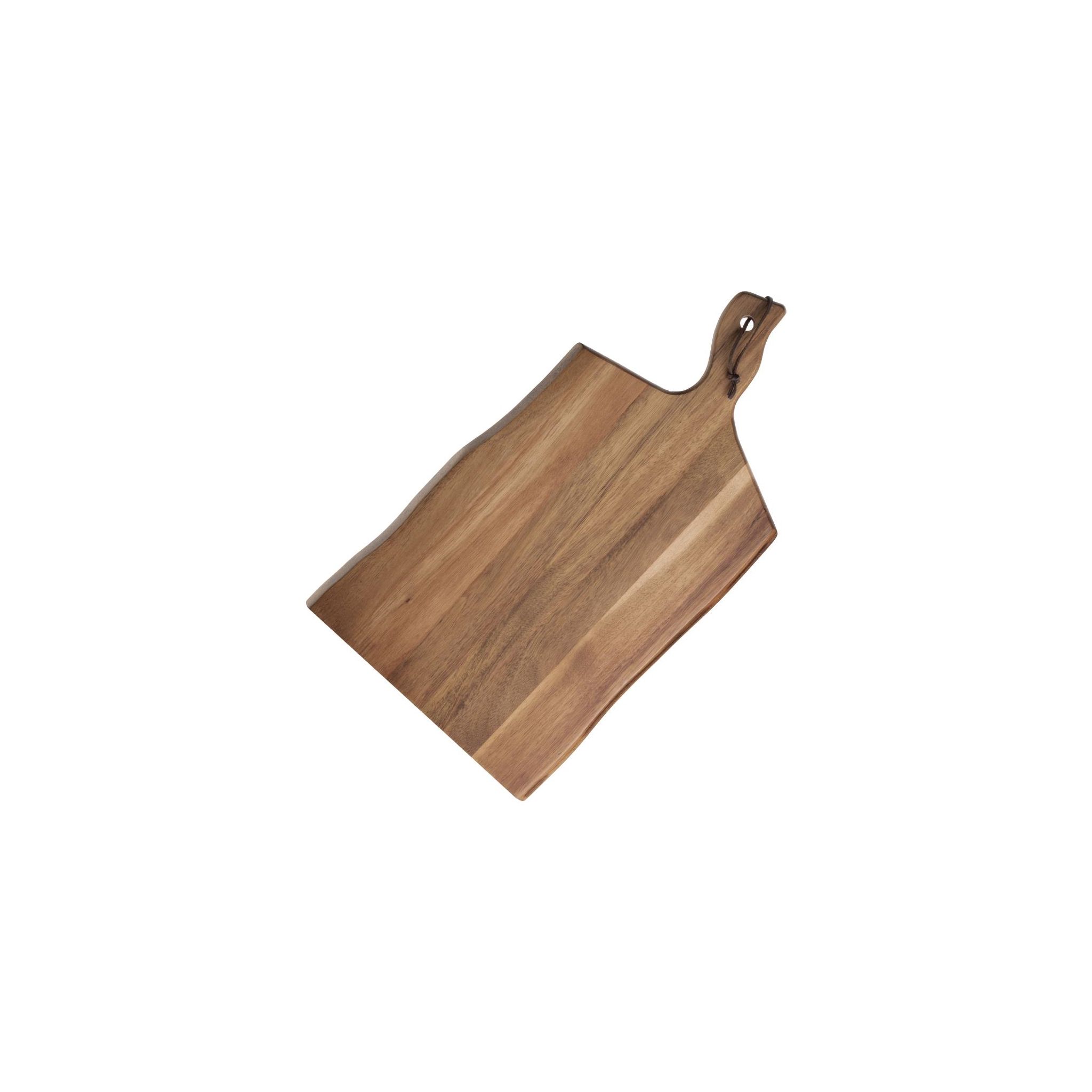 Olympia GM264 Acacia Wood Wavy Handled Wooden Board Large 355mm