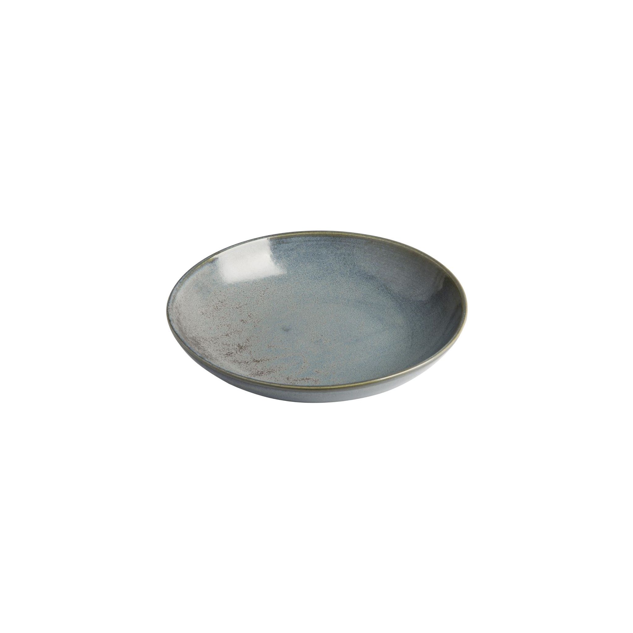 Olympia Ember FU174 Blue Low Coupe Bowls 230mm (Pack of 4)