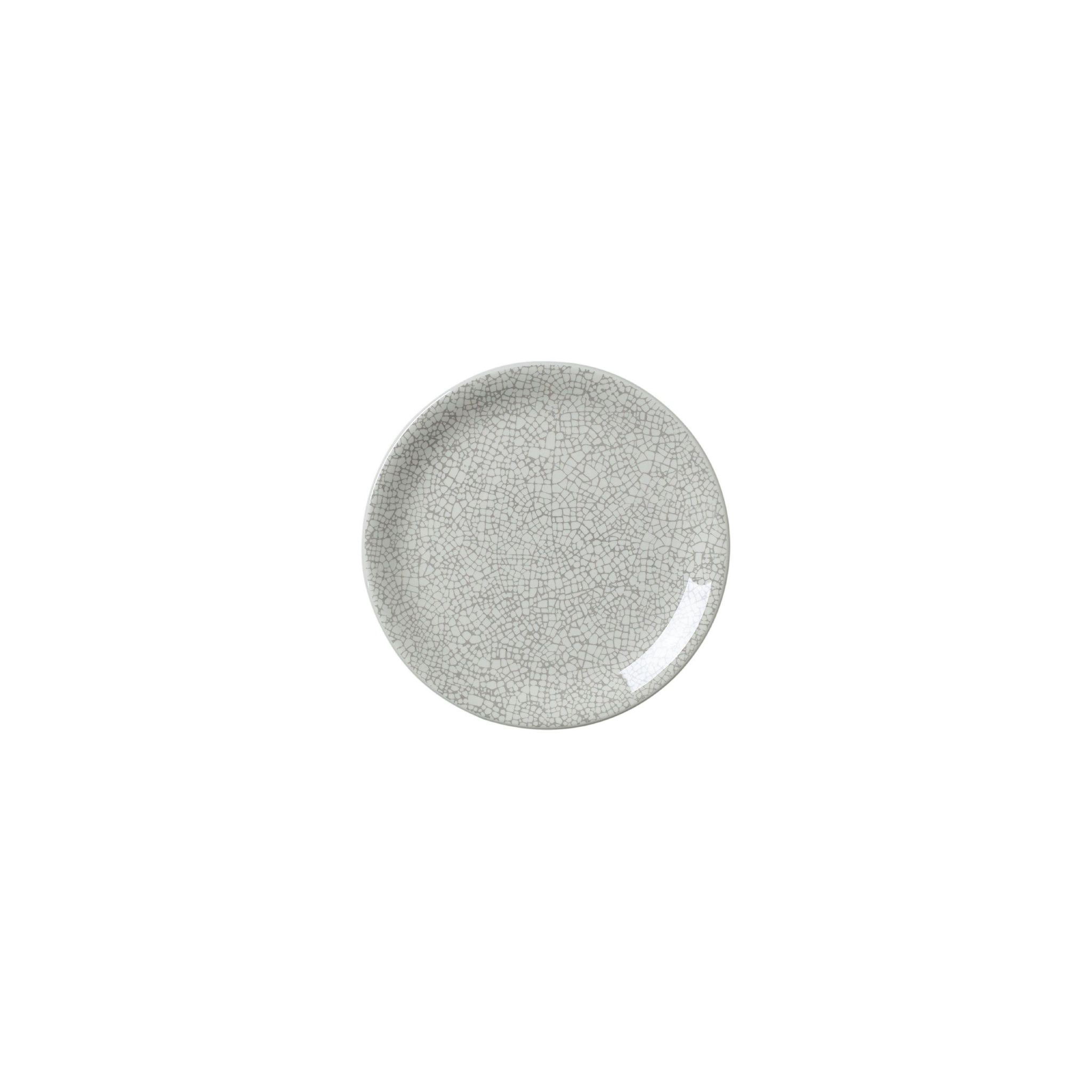 Steelite Ink Crackle VV1051 Grey Coupe Plates 153mm (Pack of 12)
