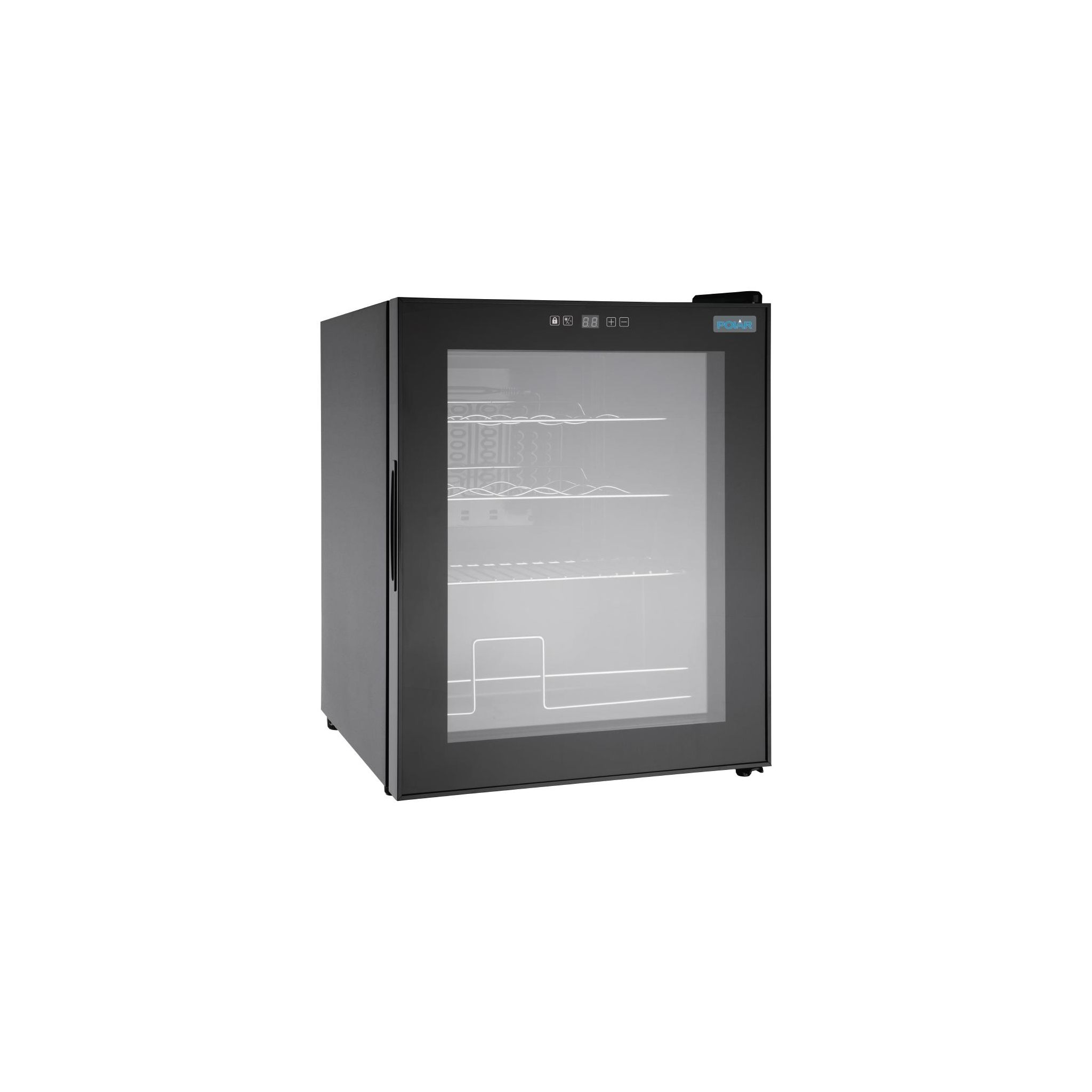 Polar C-Series CB058 48 Ltr Countertop Black Single Zone Wine Cooler