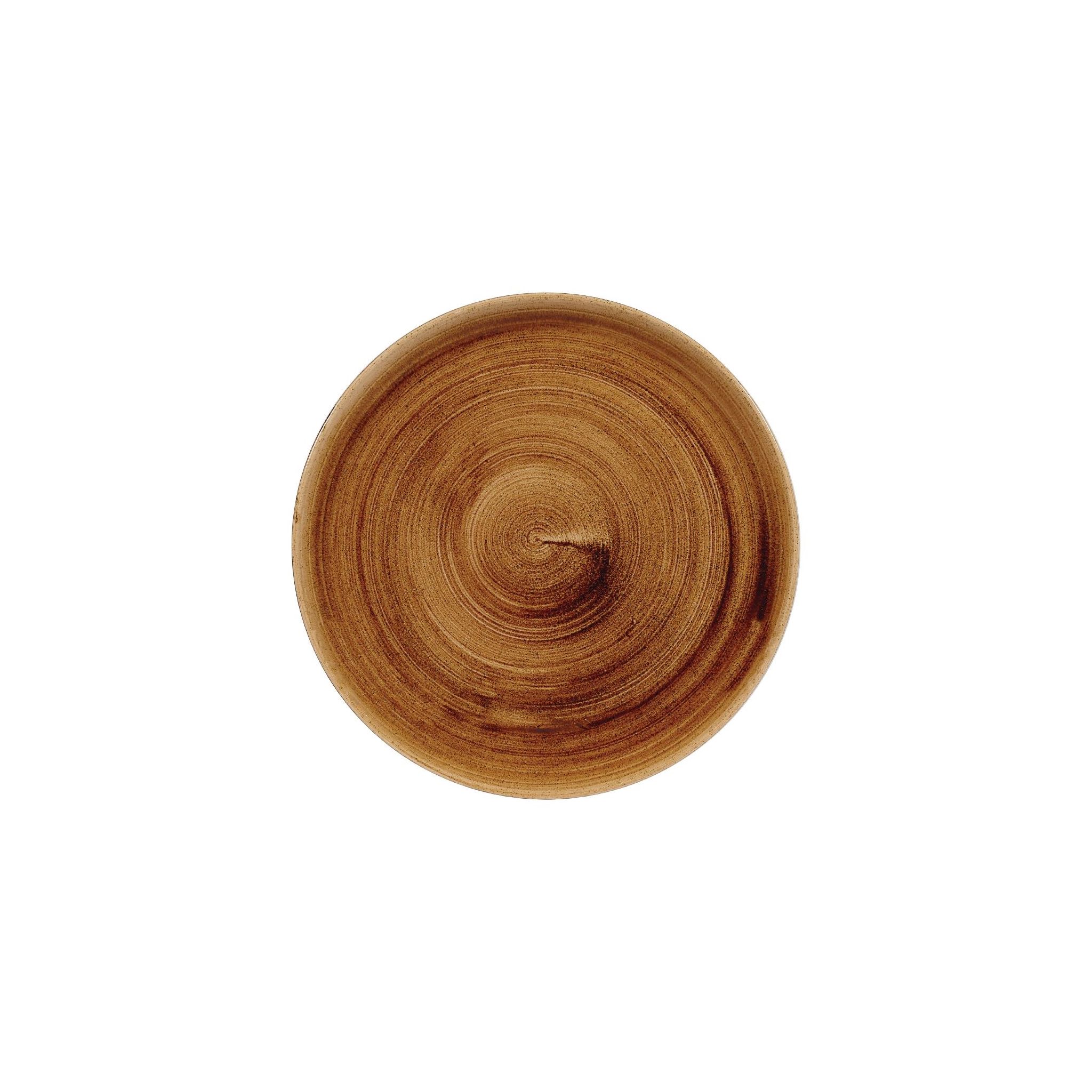 Churchill Stonecast Patina FA600 Coupe Plates Vintage Copper 324mm (Pack of 6)