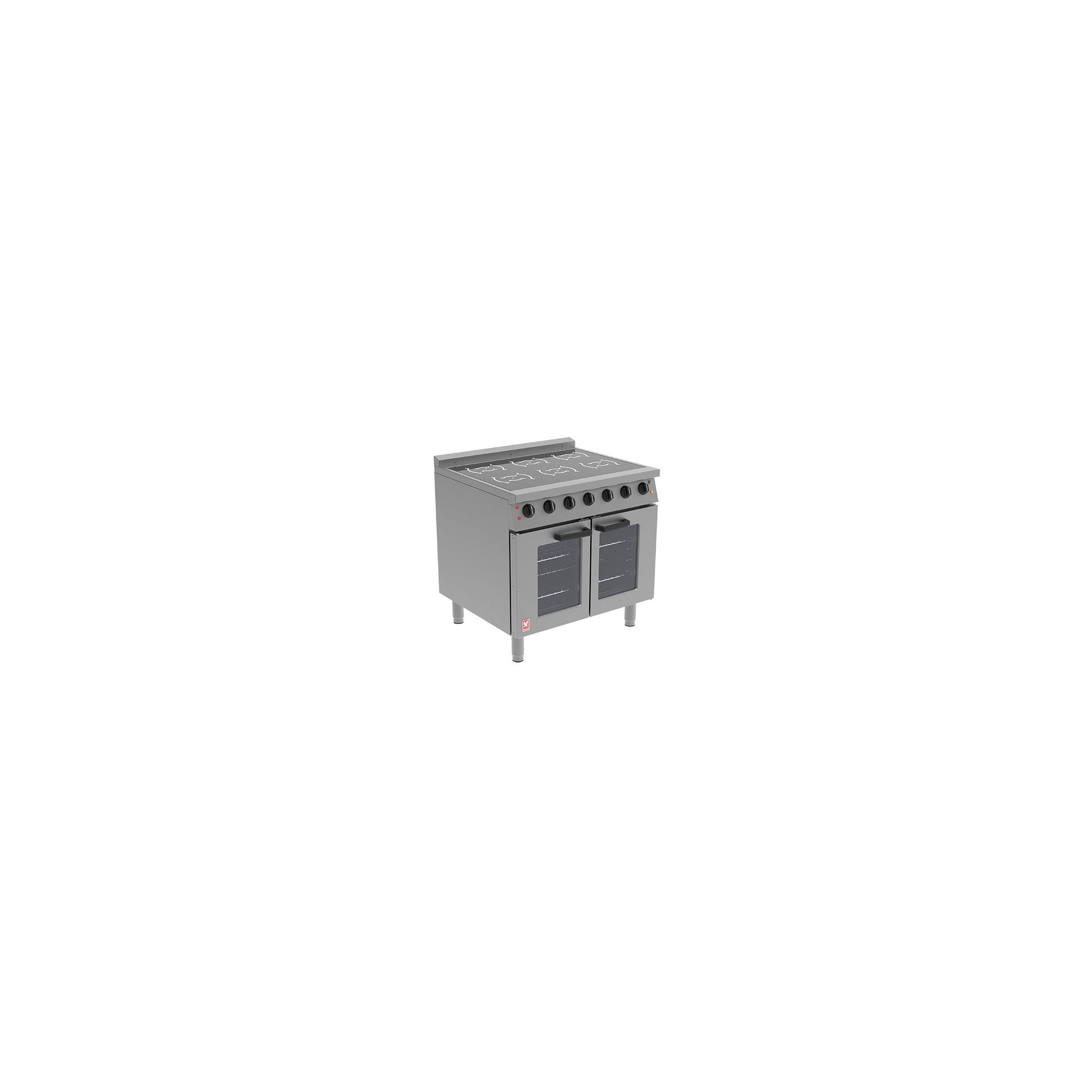 Falcon E163i Electric 6 Zone Induction Oven Range - Three Phase