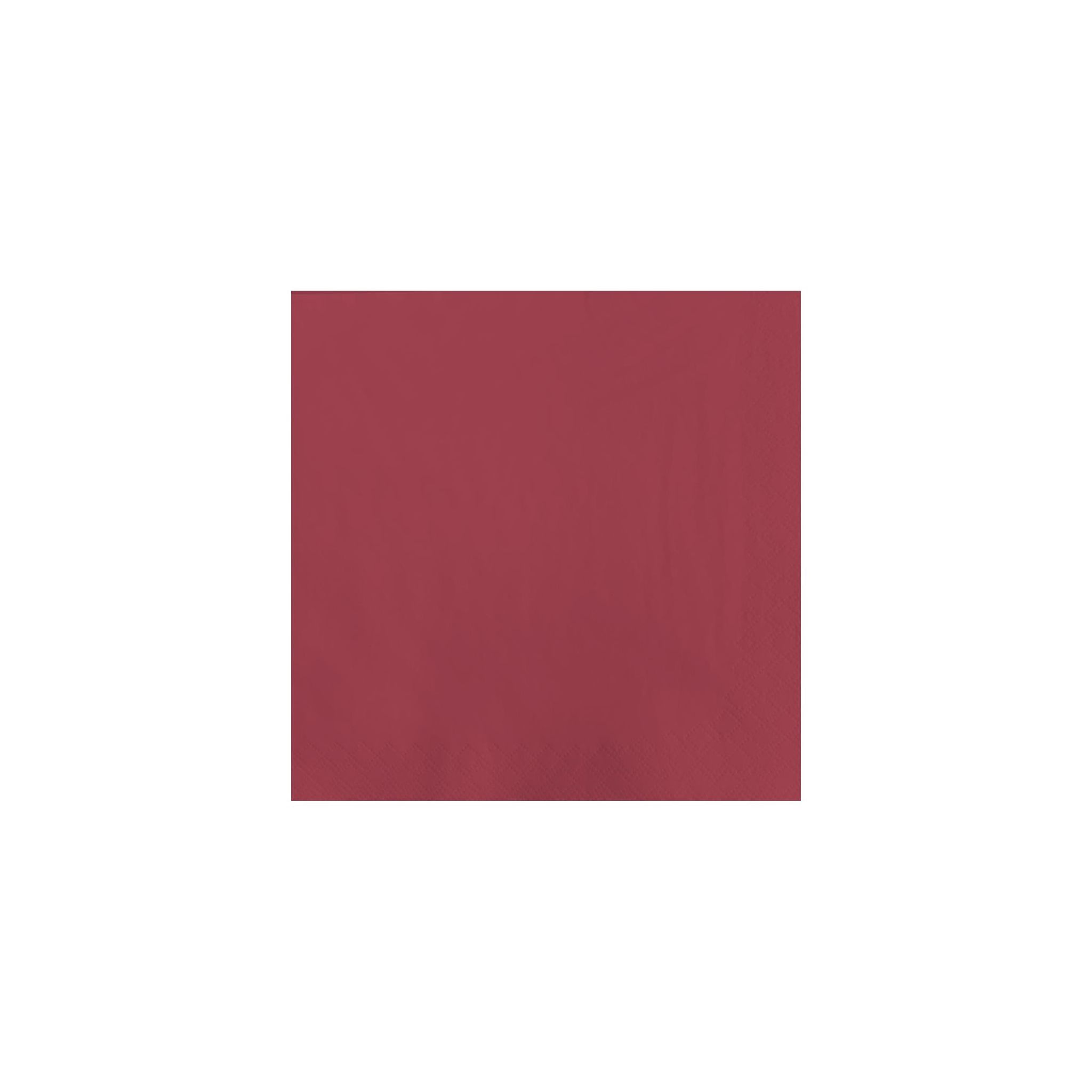 Fasana CK879 Lunch Napkin Bordeaux 33x33cm 2ply 1/4 Fold (Pack of 1500)