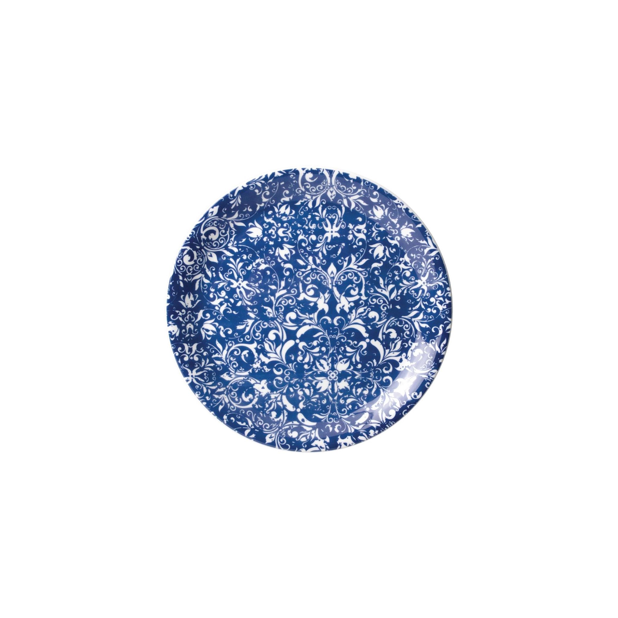 Steelite Ink Legacy VV1896 Coupe Plates Blue 203mm (Pack of 12)