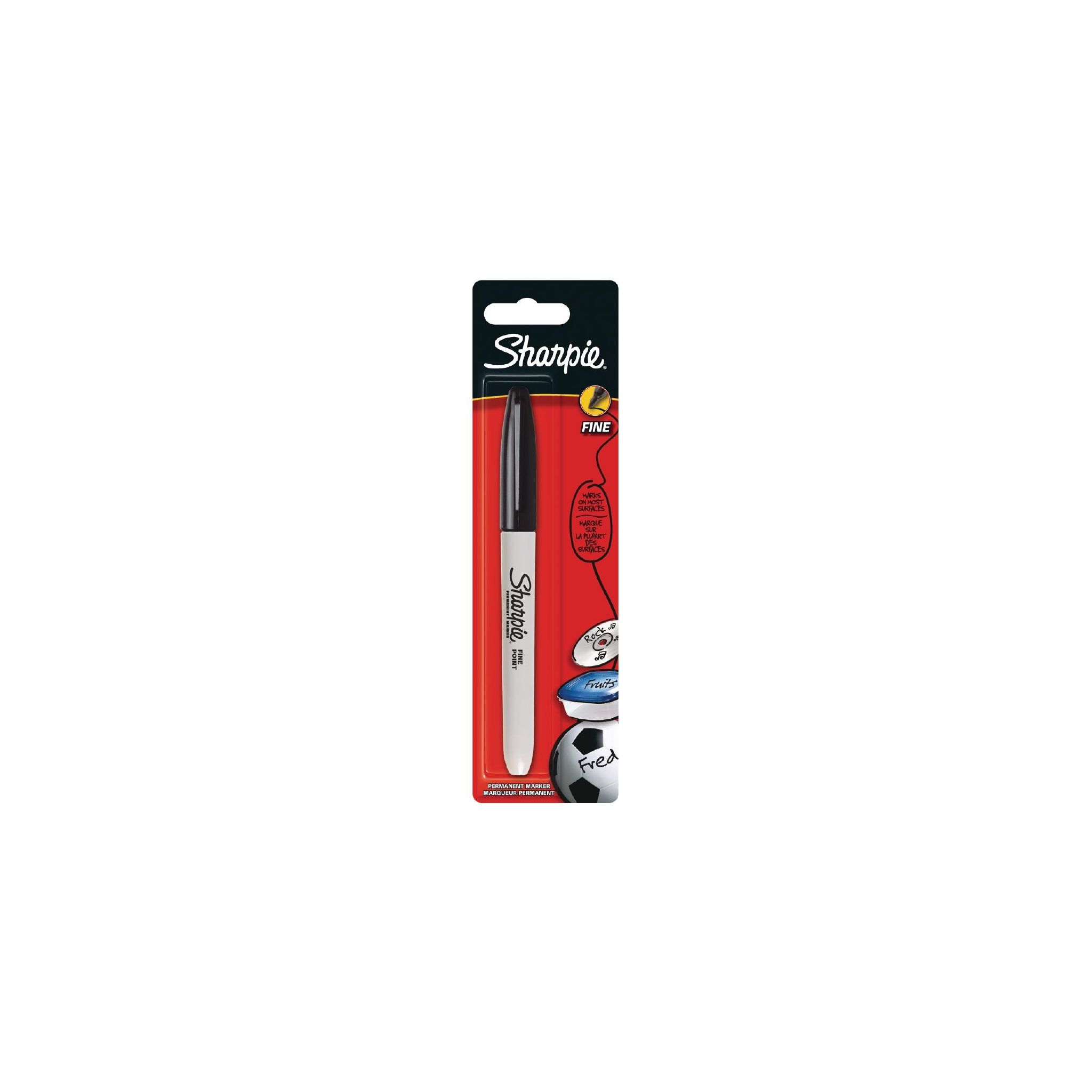 Sharpie DE706 Fine Permanent Marker Black