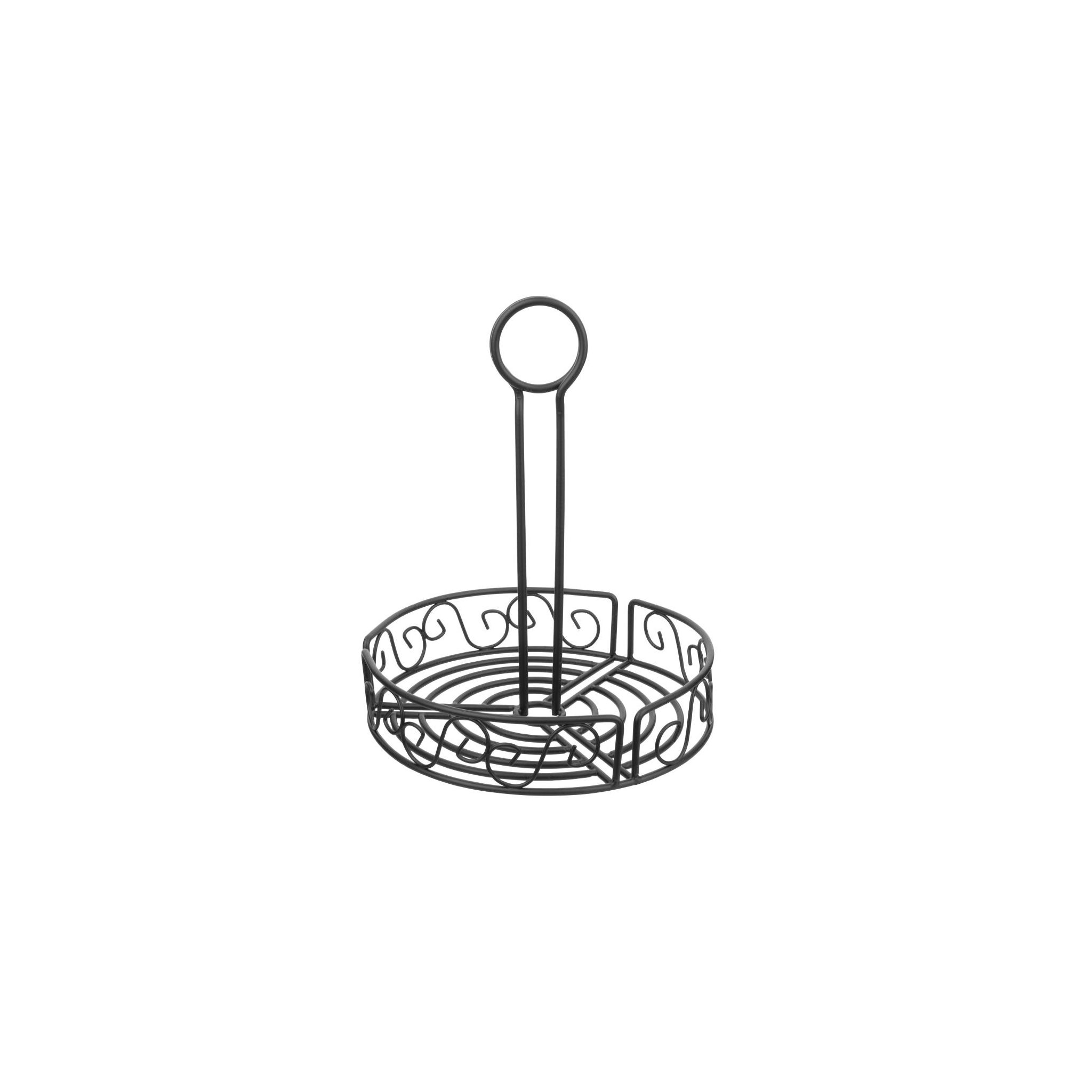 Olympia GM245 Wire Condiment Holder Black