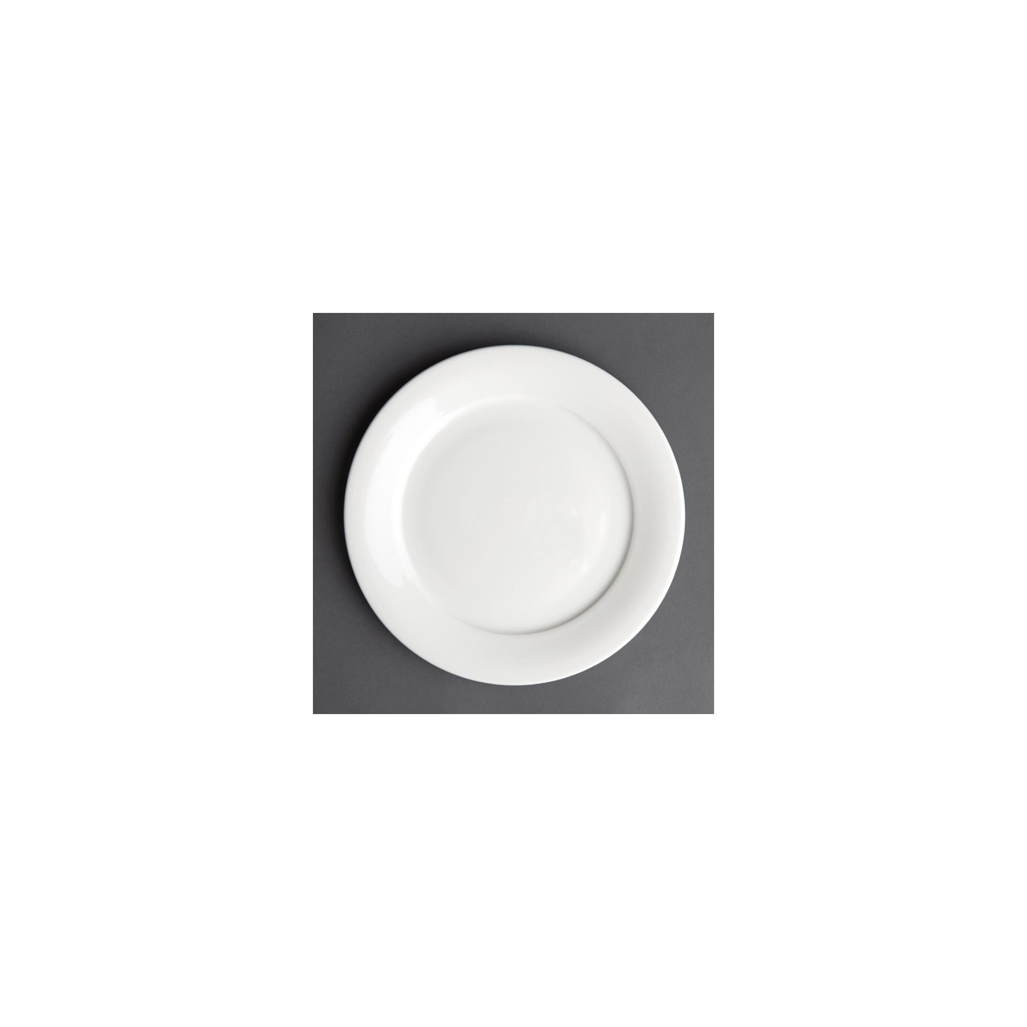 Churchill Art de Cuisine Menu CE755 Mid Rimmed Plates 202mm (Pack of 6)