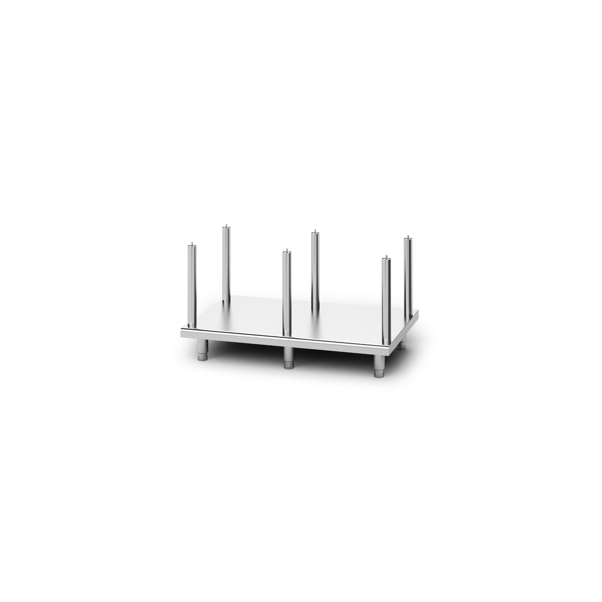 Lincat Opus 800 OA8952 Freestanding Floor Stand with Legs - for units 1200(W) mm
