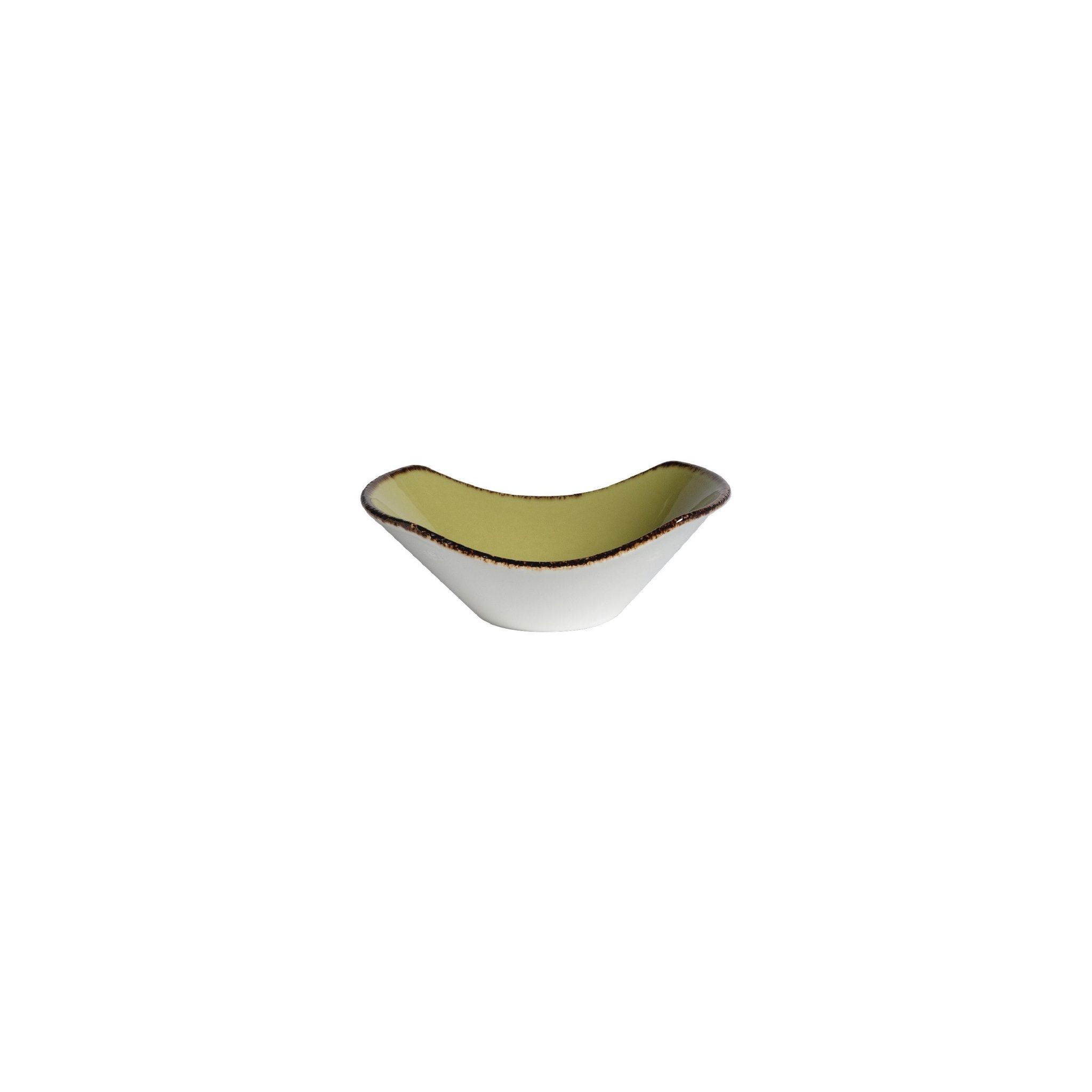 Steelite Terramesa V7156 Olive Scoop Bowls 165mm (Pack of 12)