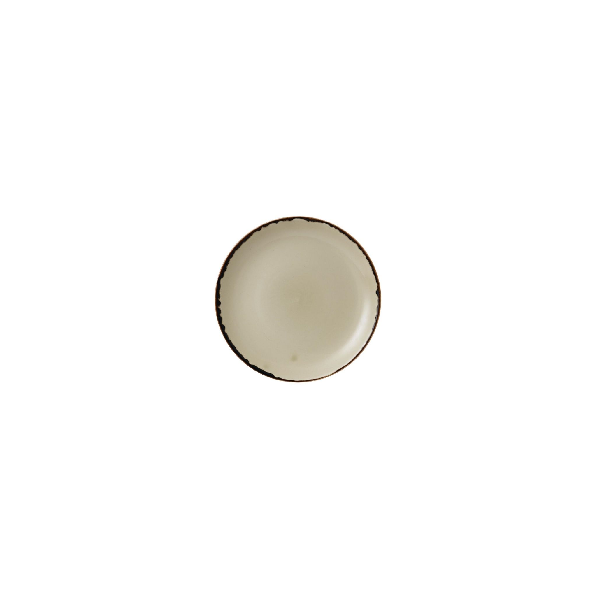 Dudson Harvest FC029 Evolve Coupe Plates Linen 217mm (Pack of 12)