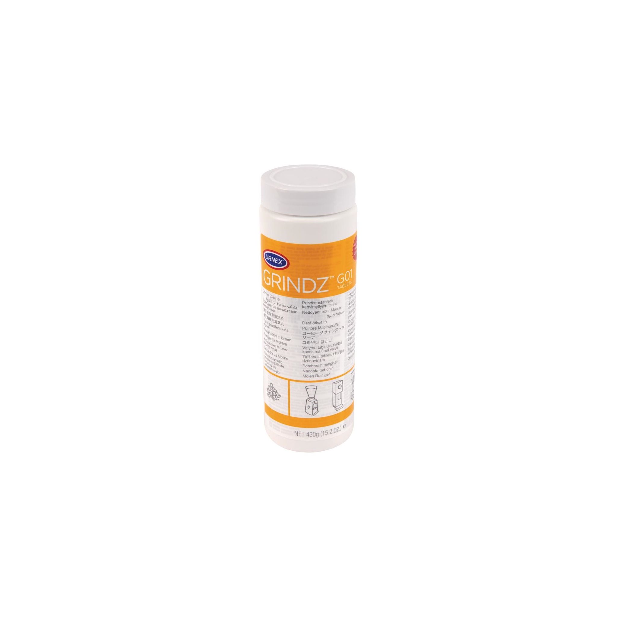 Urnex Grindz CX513 Coffee Grinder Cleaner Tablets 430g