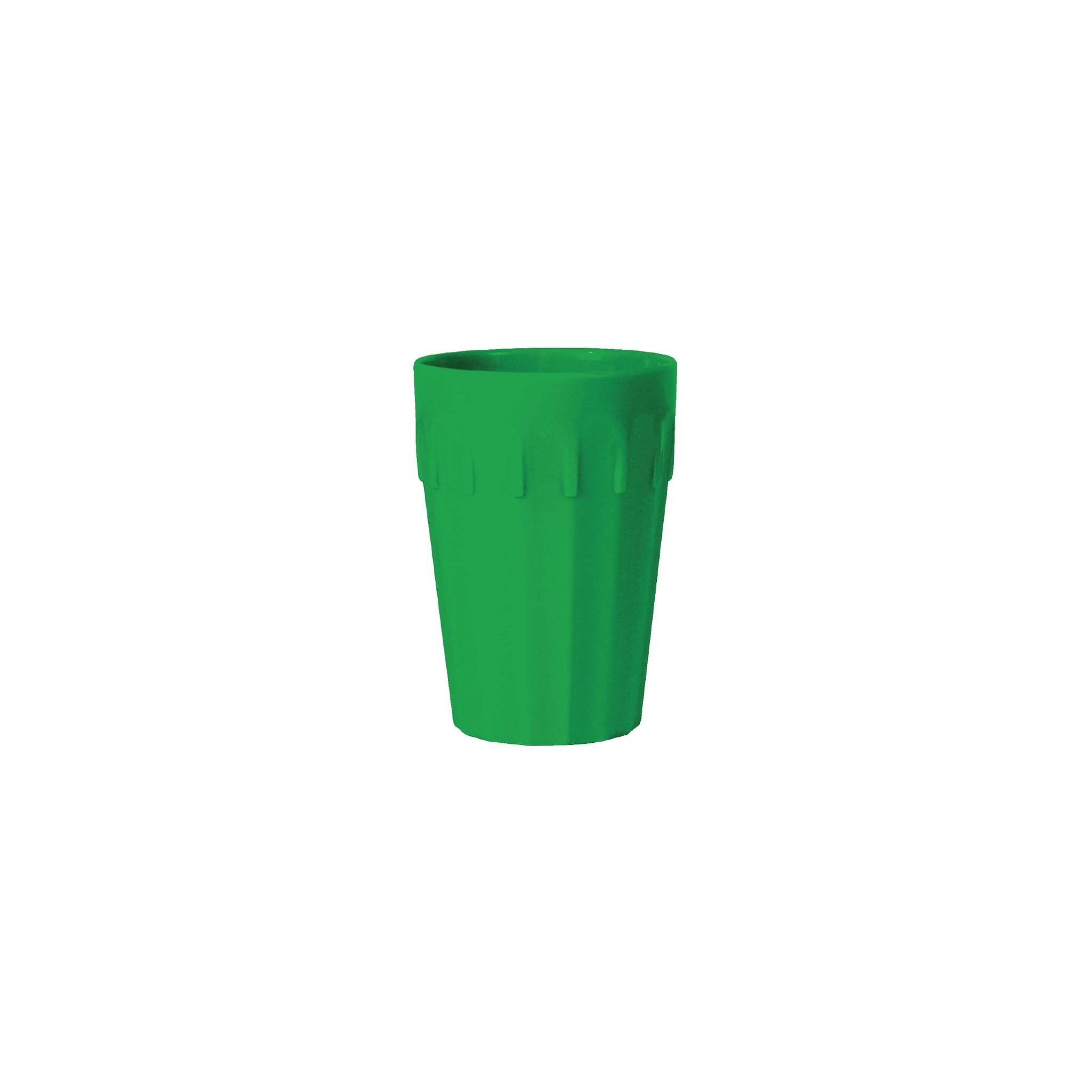 Olympia Kristallon CB776 Polycarbonate Tumblers Green 253.8ml (Pack of 12)