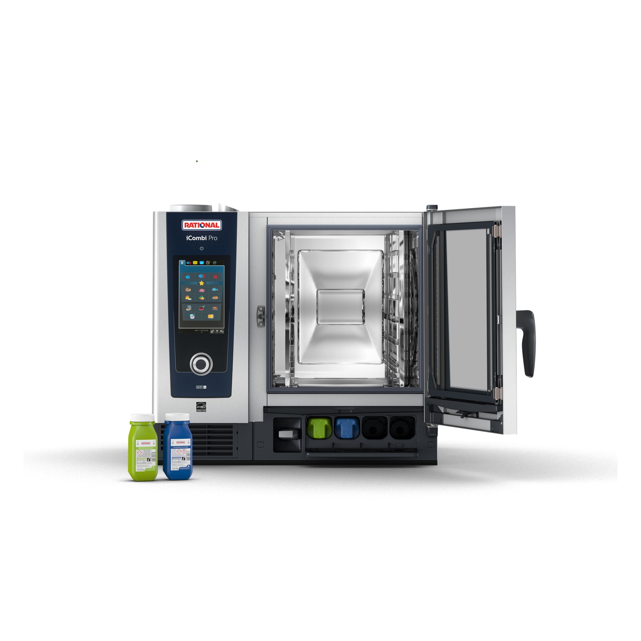 Rational iCombi Pro ICP 6-1/1/E-AD 6 Grid 1/1GN Electric 3 Phase Combination Oven With iCare AutoDose