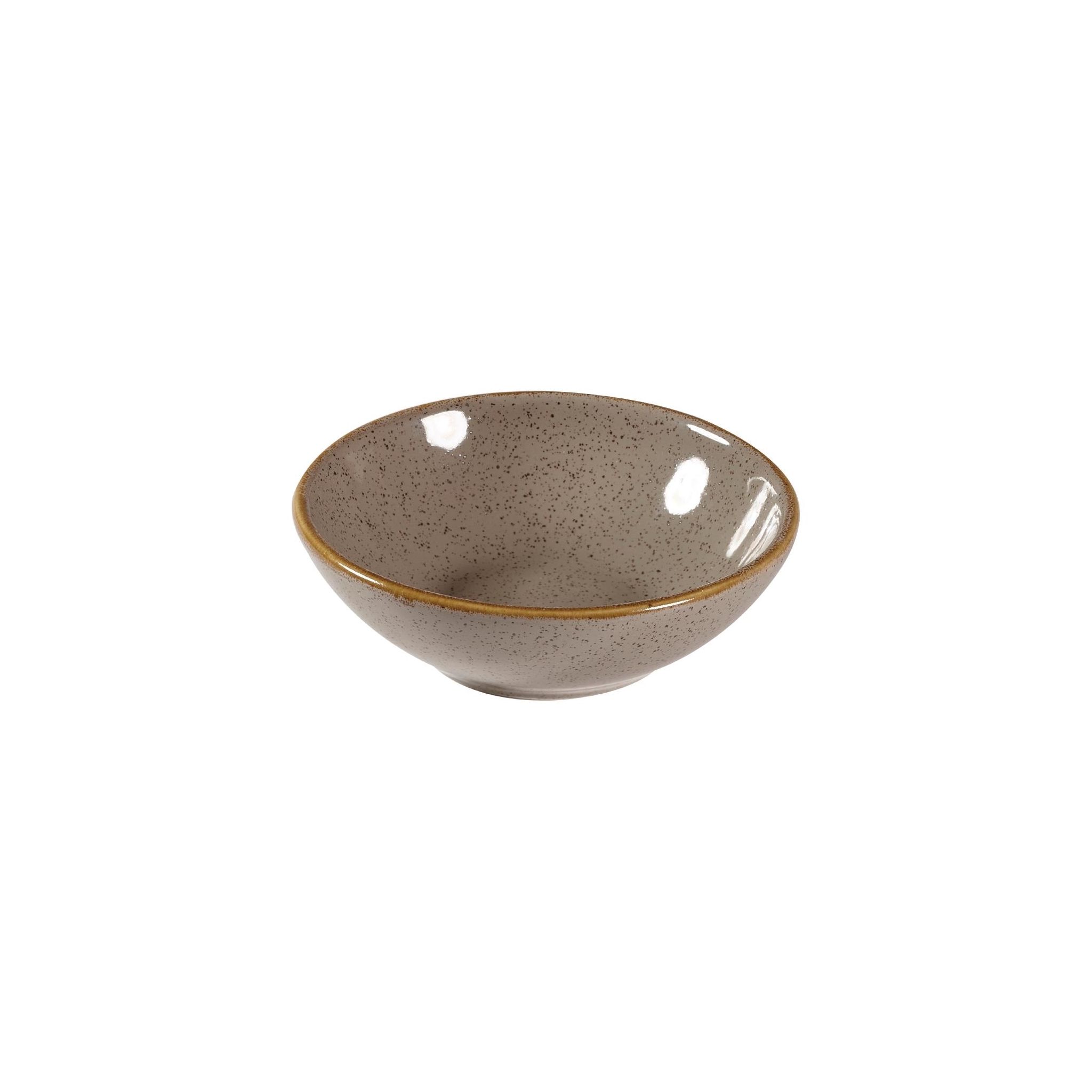 Churchill Stonecast FA581 Shallow Bowls Grey 7oz 116mm (Pack of 12)