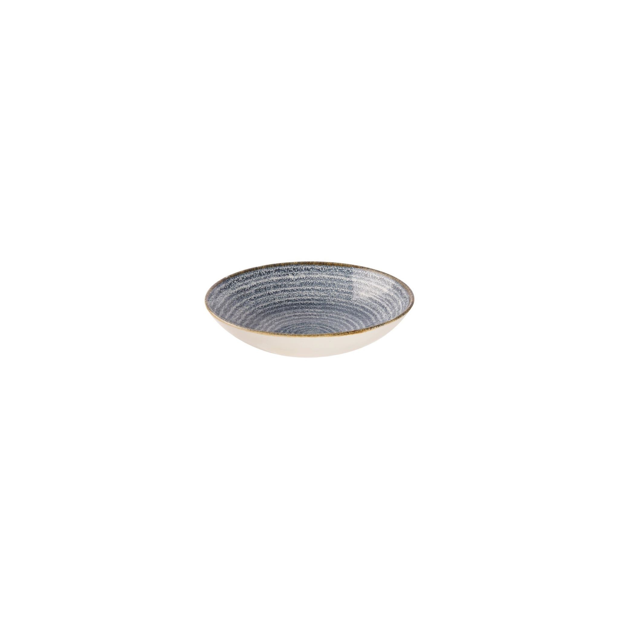 Churchill Studio Prints Homespun DS525 Coupe Bowls Slate Blue 182mm (Pack of 12)