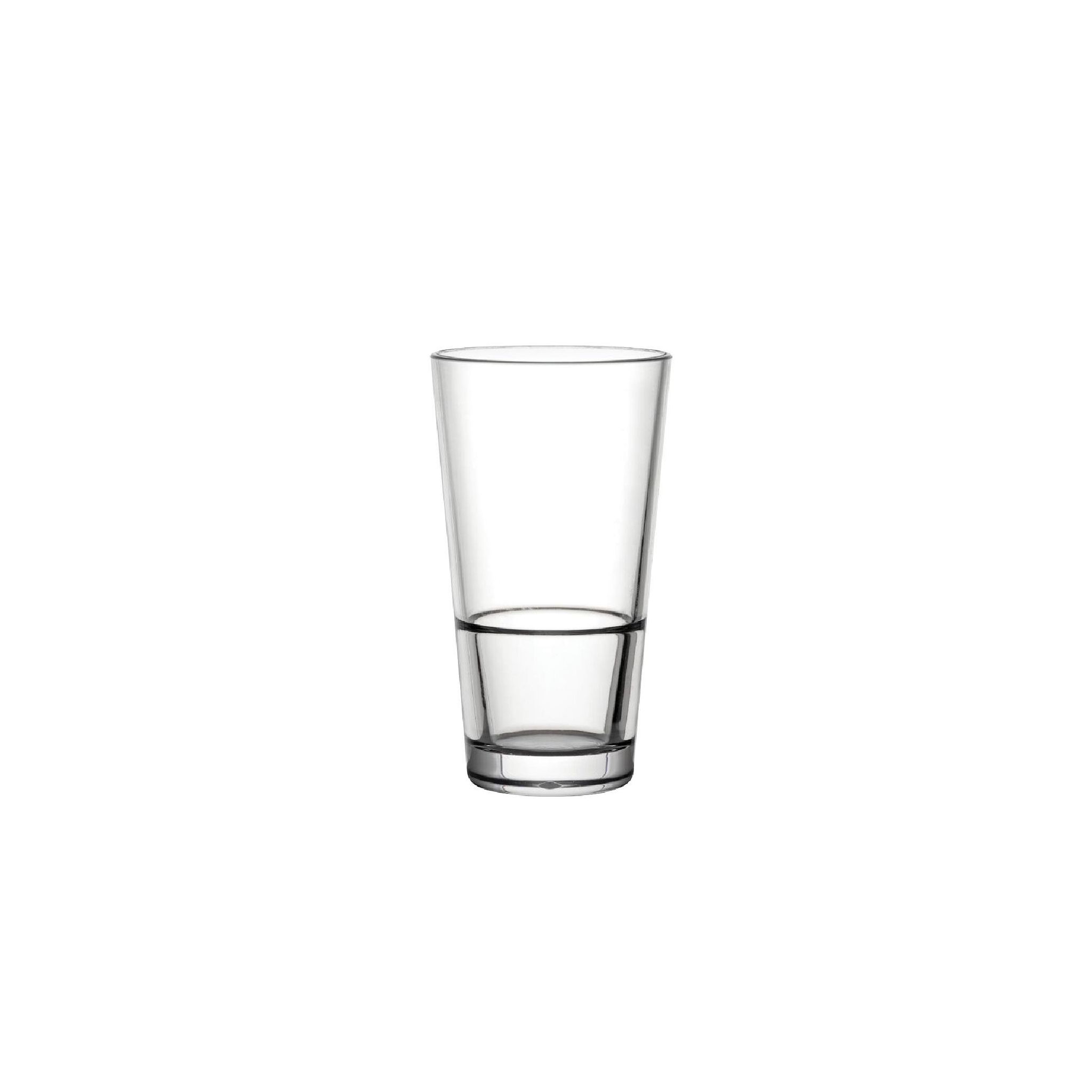 Utopia Venture FH132 Plastic Hi Ball Stacking Glasses 355ml (Pack of 12)