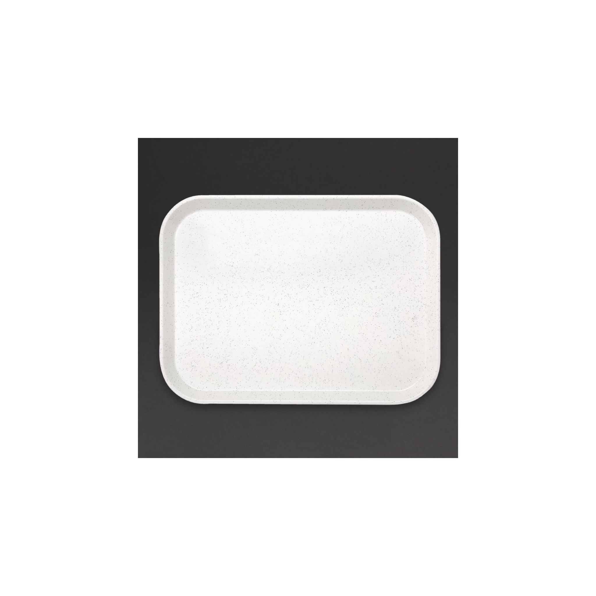 Olympia Kristallon GF240 Fibreglass Canteen Tray Light Granite 405(w) mm