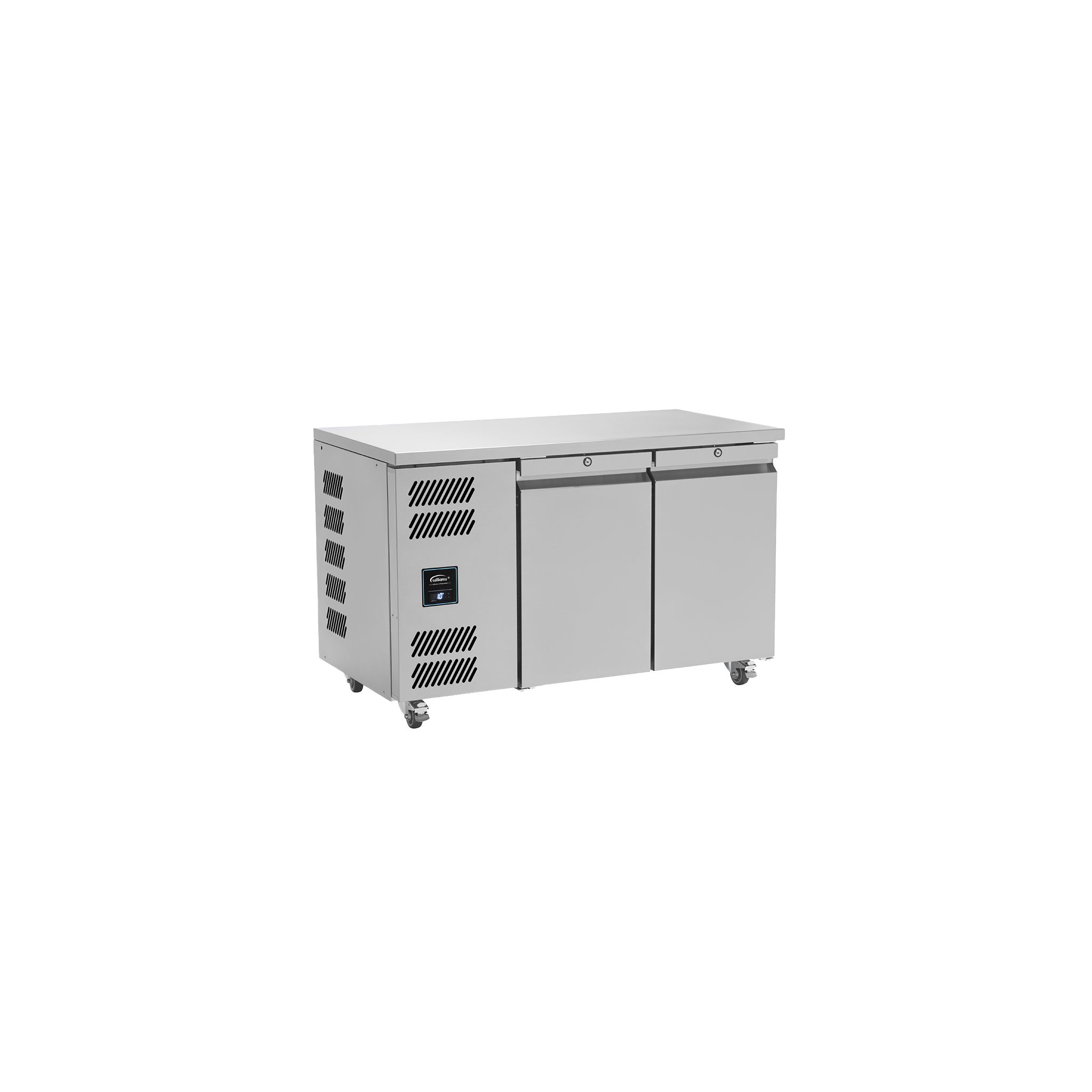 Williams Jade MJC2-SA 374 Ltr 2 Door Stainless Steel Refrigerated Meat Prep Counter