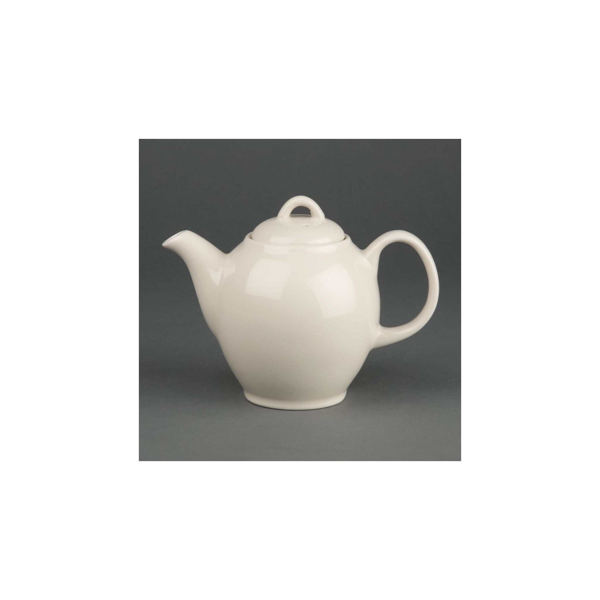 Olympia Ivory U139 Teapots 426ml (Pack of 4)