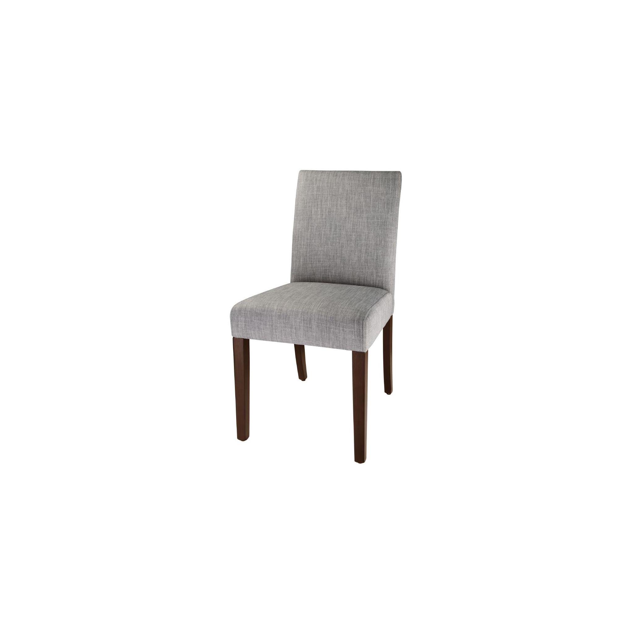 Bolero DT696 Chiswick Dining Chairs Charcoal Grey (Pack of 2)
