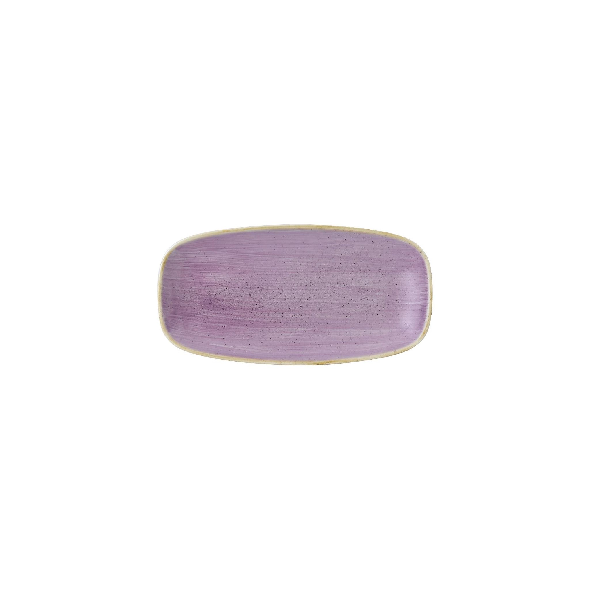 Churchill Stonecast FR028 Lavender Chefs Oblong Plates 298 x 152mm (Pack of 12)