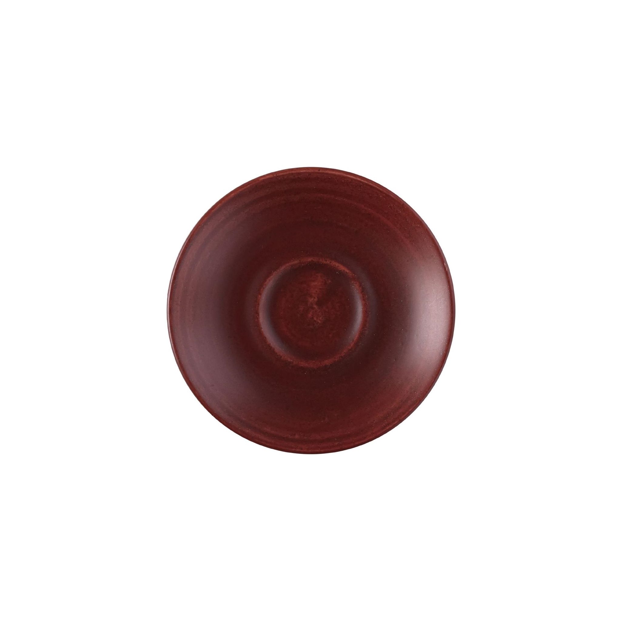 Churchill Stonecast Patina FS894 Espresso Saucers Red Rust 114mm (Pack of 12)