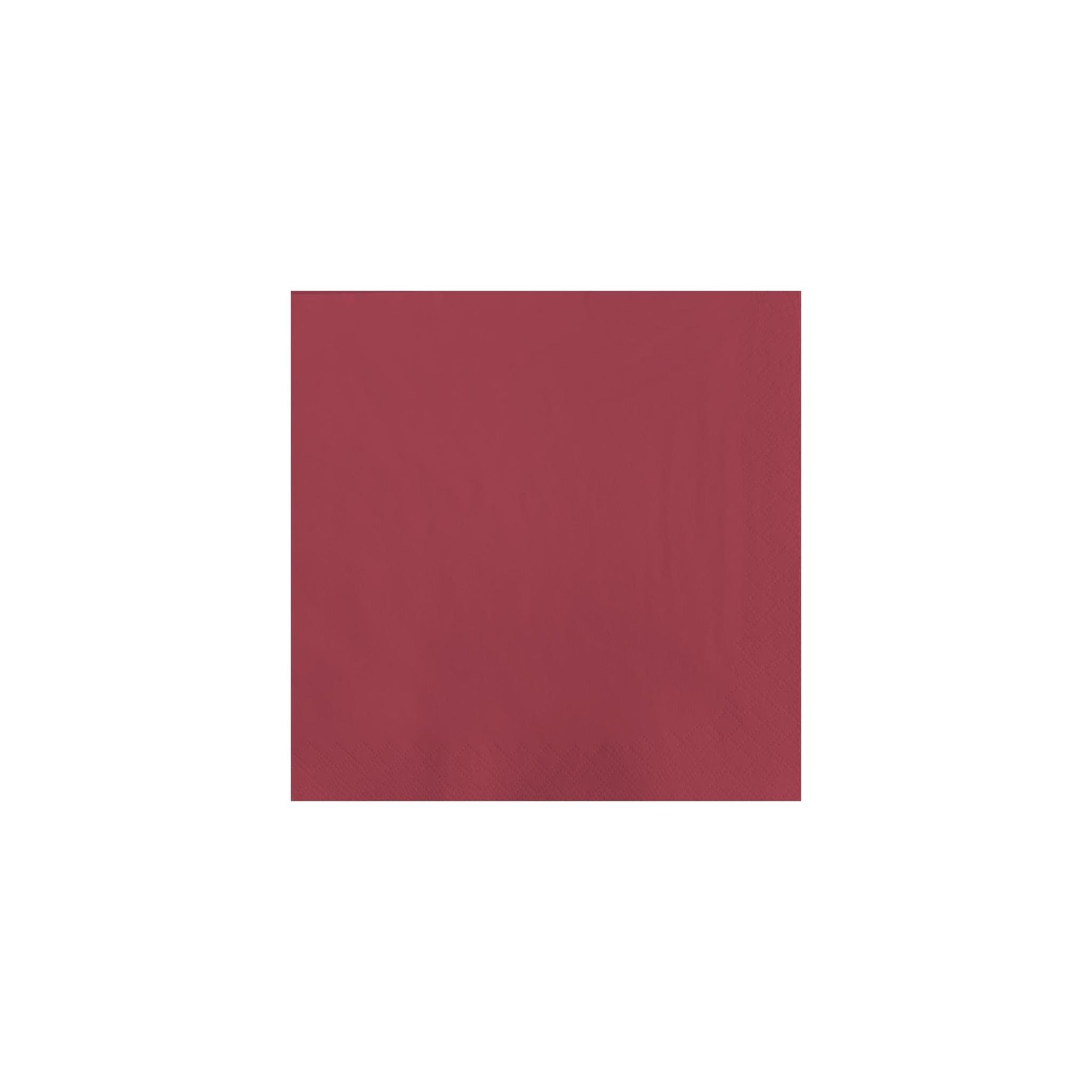 Fasana CC592 Dinner Napkin Bordeaux 40x40cm 3ply 1/4 Fold (Pack of 1000)