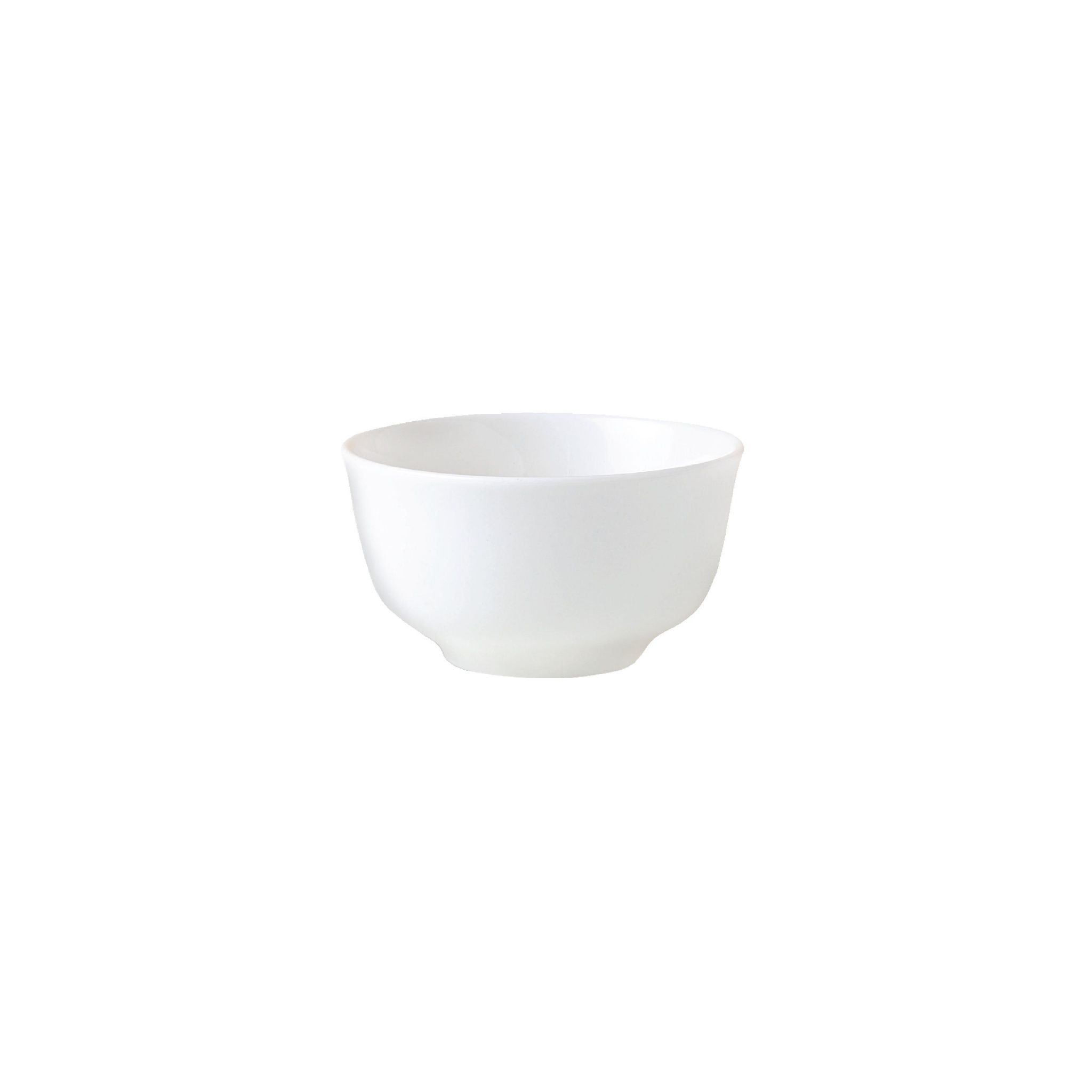 Steelite Monaco White V6887 Sugar or Bouillon Pots 227ml (Pack of 12)