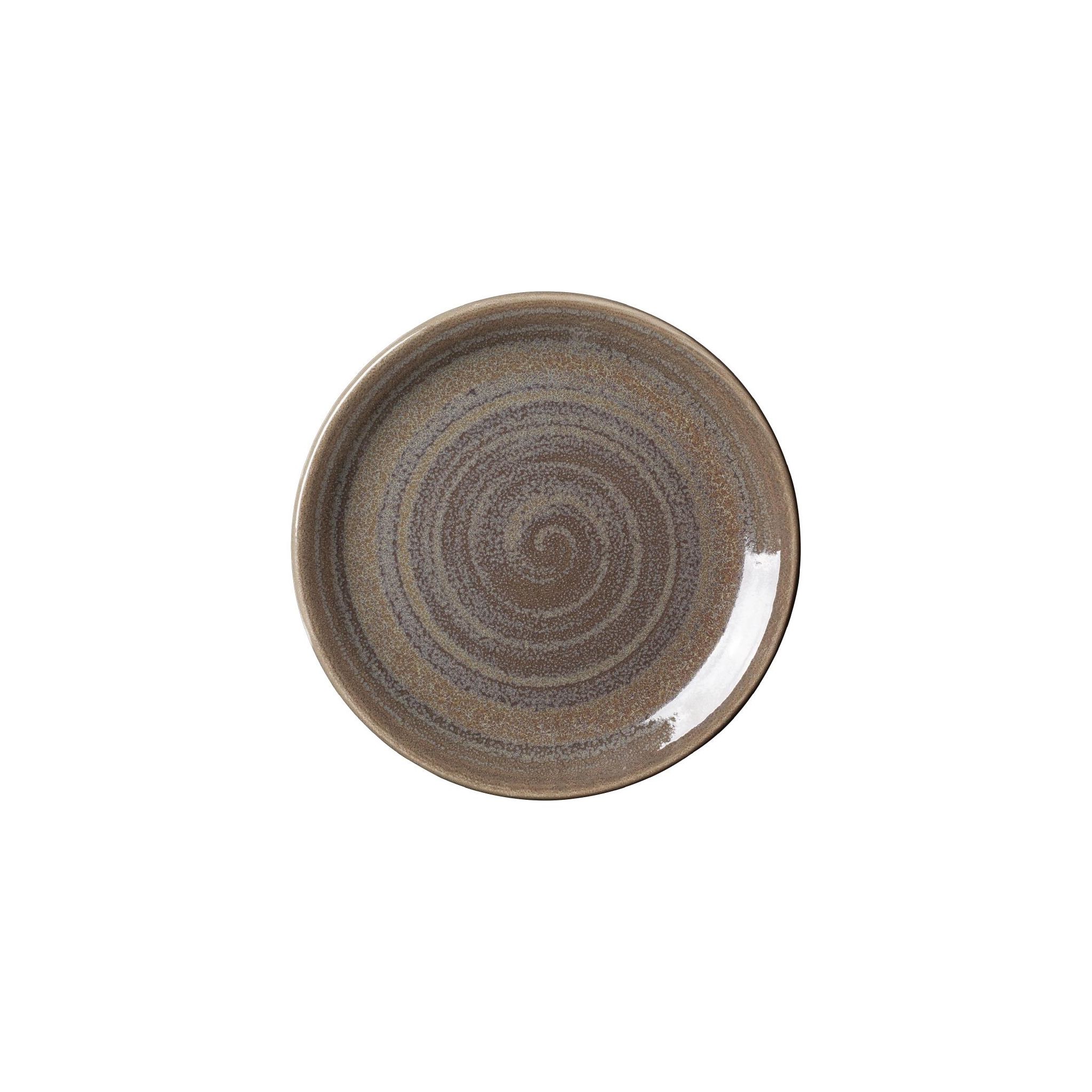 Steelite Revolution VV1923 Granite Coupe Plates 202mm (Pack of 12)