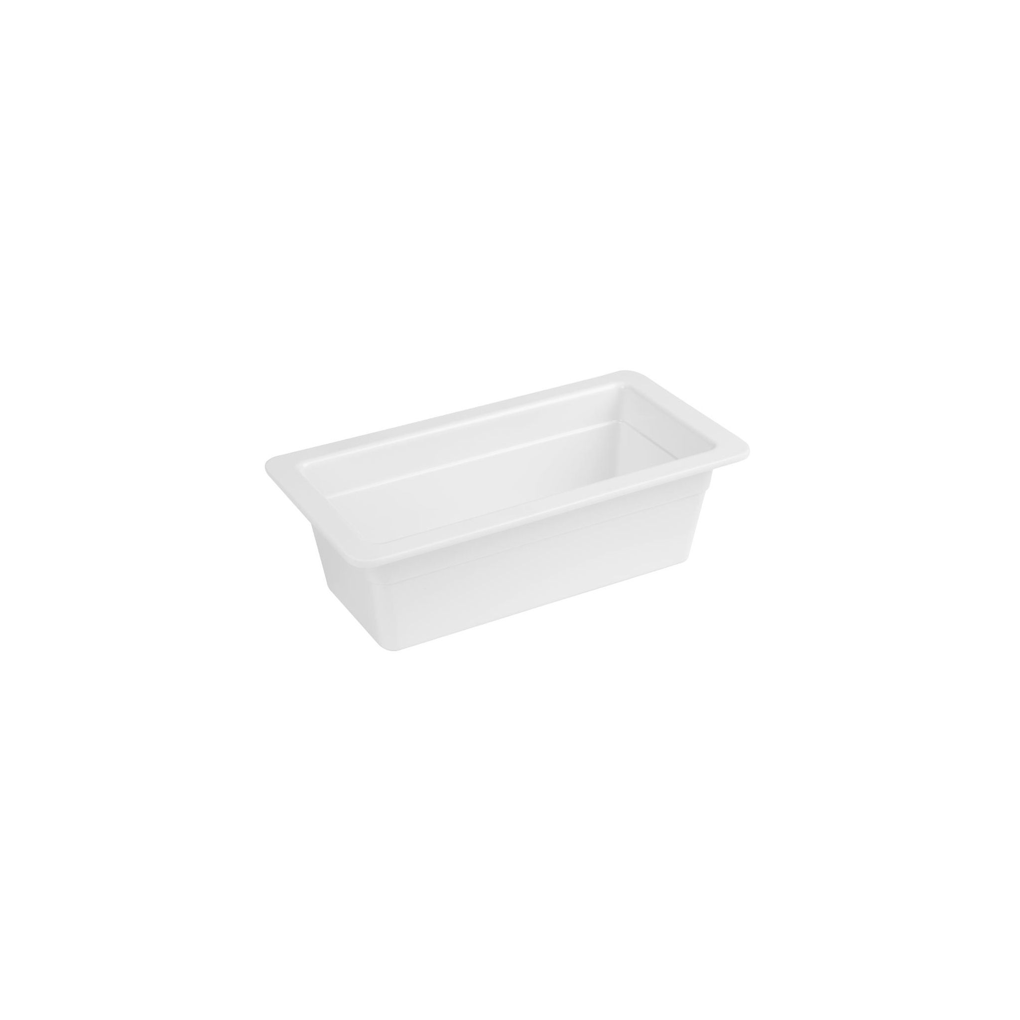 Olympia Kristallon DM154 Melamine 1/3 Gastronorm Dish 100mm