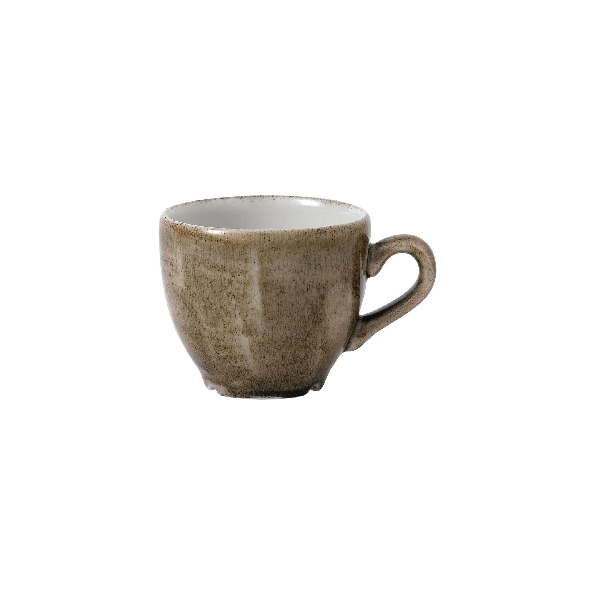 Churchill Stonecast Patina FJ922 Antique Taupe Espresso Cups 3.5oz (Pack of 12)