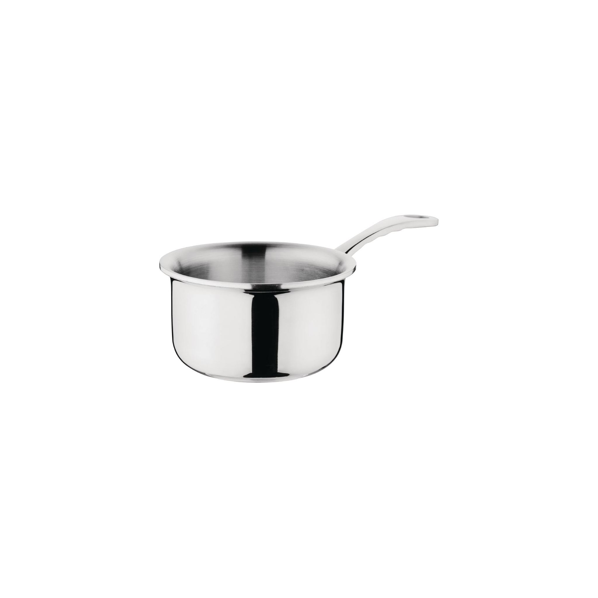 Vogue GG025 Stainless Steel & Aluminium Tri-Wall Mini Saucepan 90mm