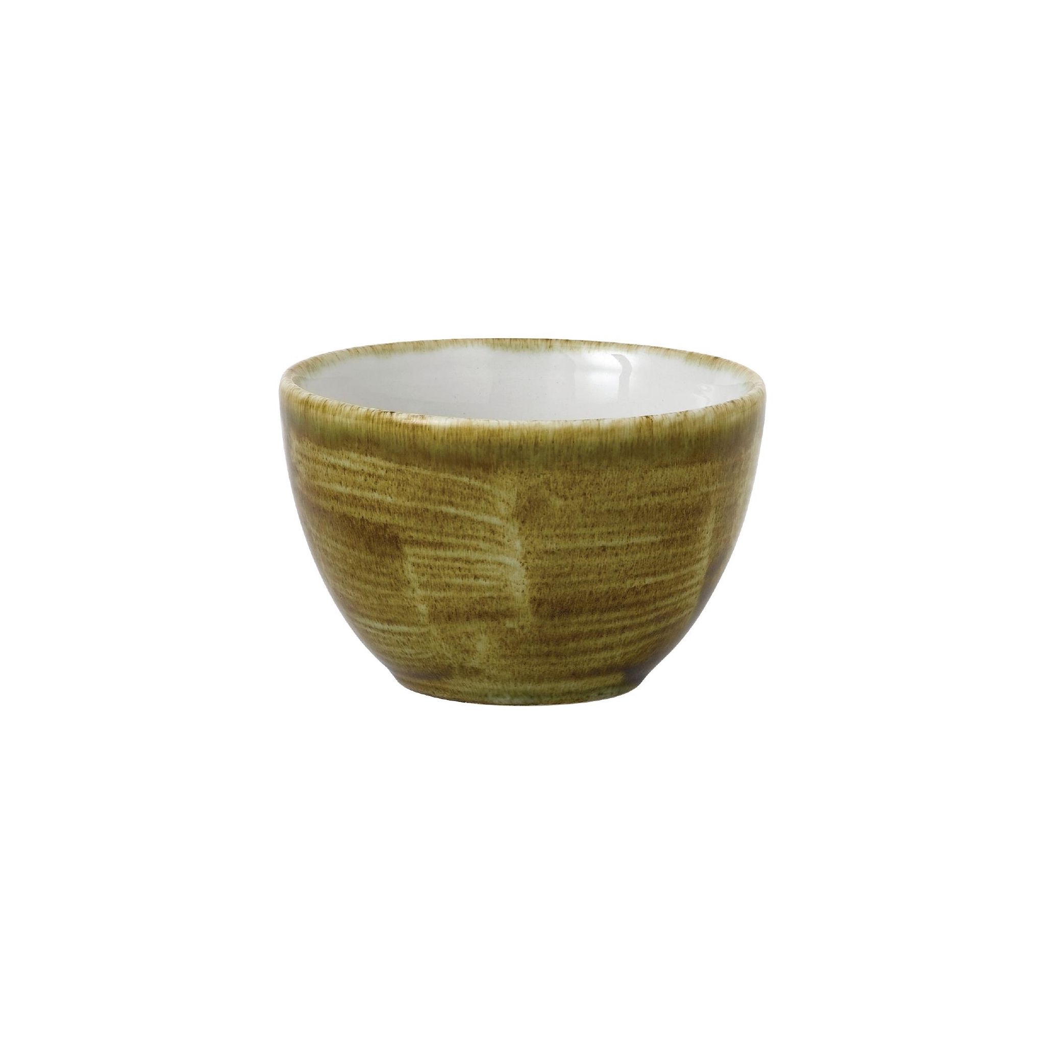 Churchill Stonecast Plume FJ943 Olive Sugar Bowls 8oz (Pack of 12)
