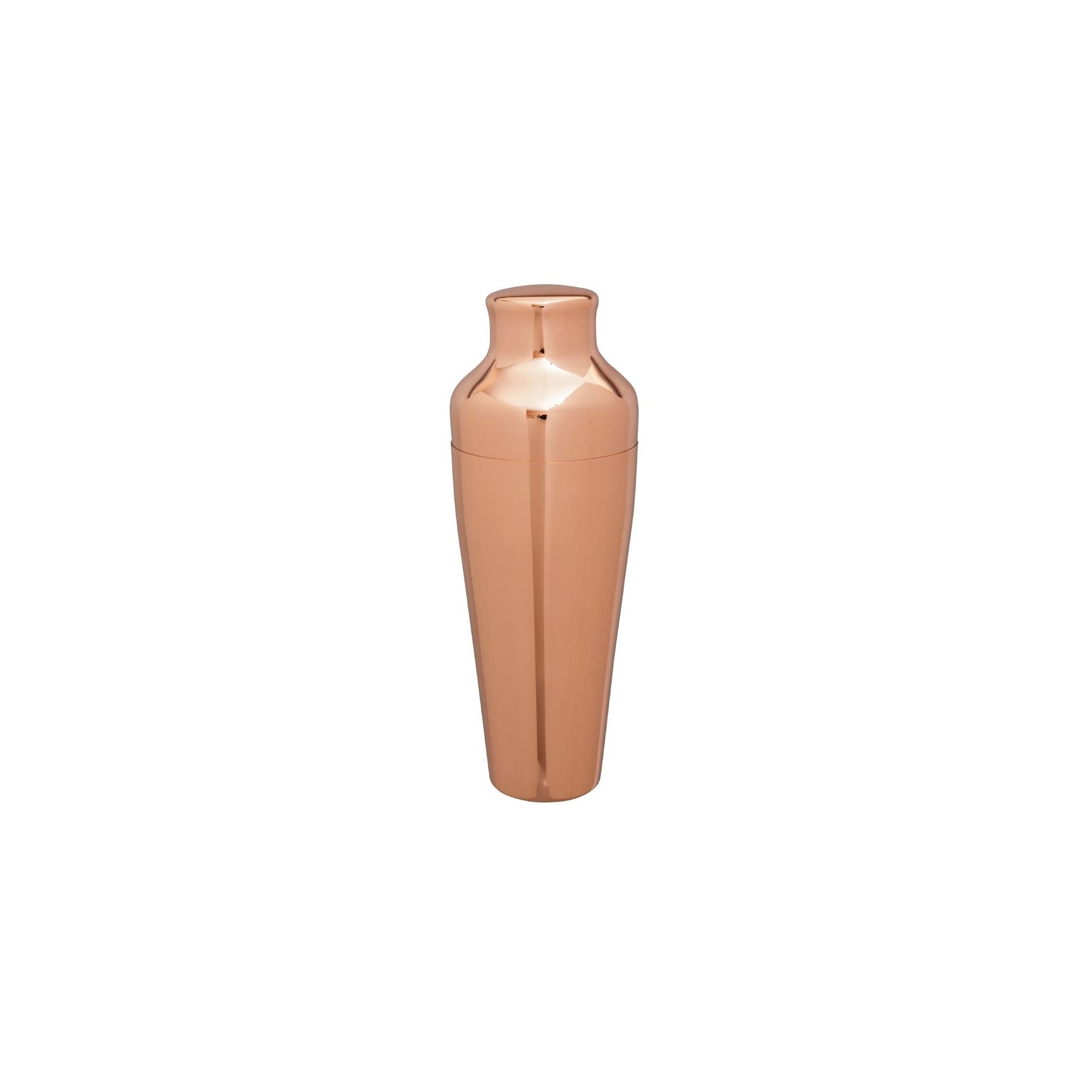Beaumont CZ397 Copper Plated Two Piece Art Deco Shaker