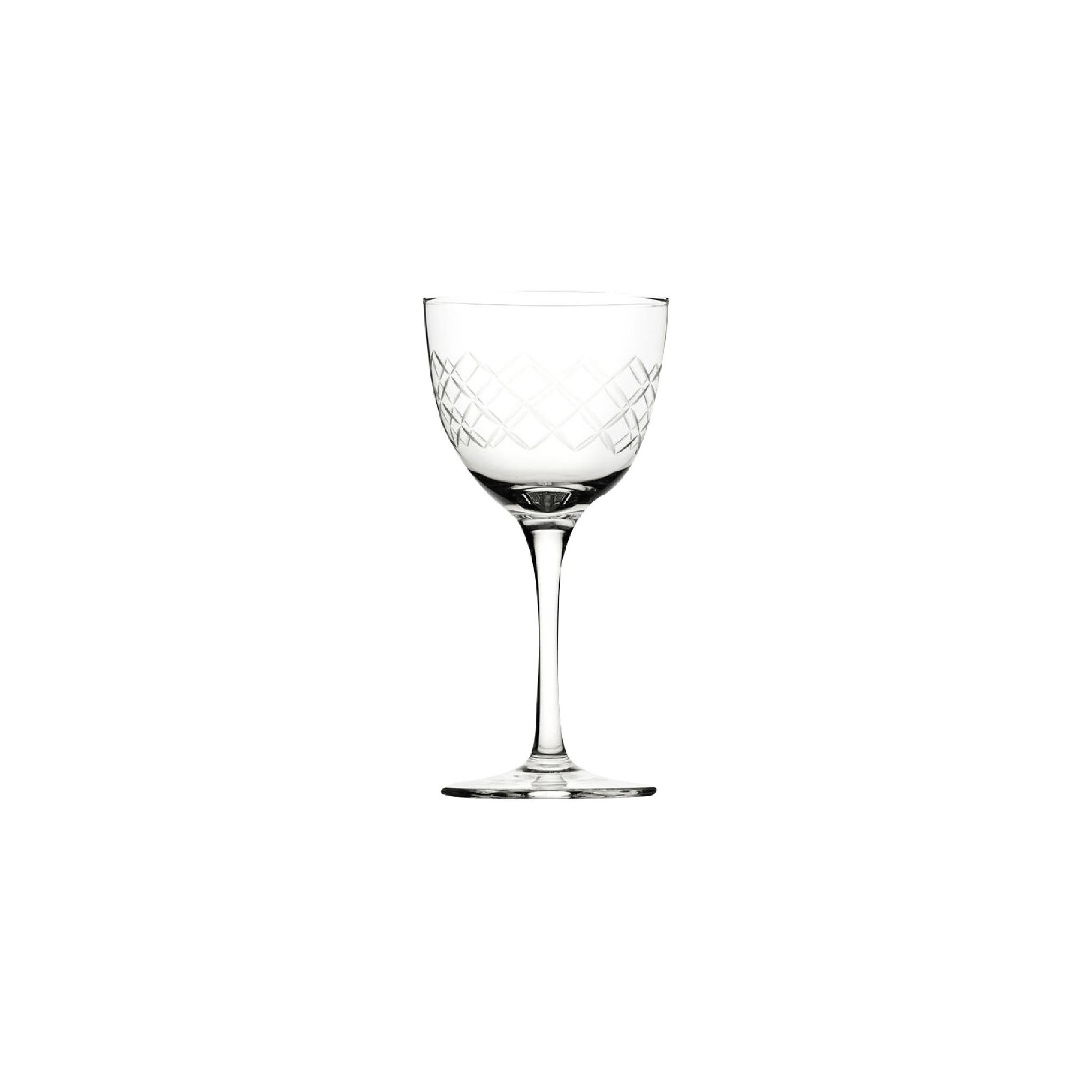 Utopia Raffles CZ048 Diamond Nick and Nora Glasses 170ml (Pack of 6)