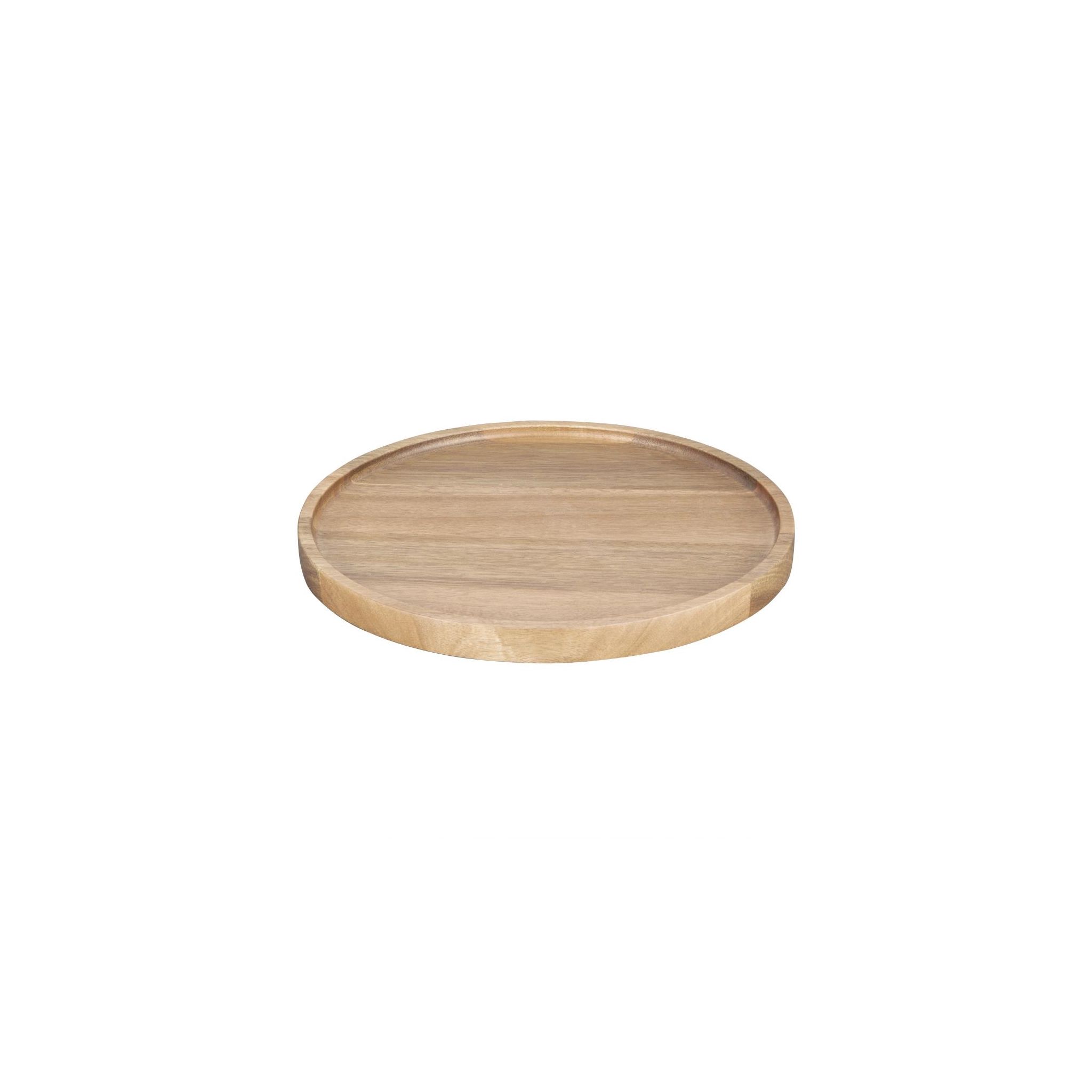 Olympia FT612 Acacia Wood Round Plate 250(D)mm