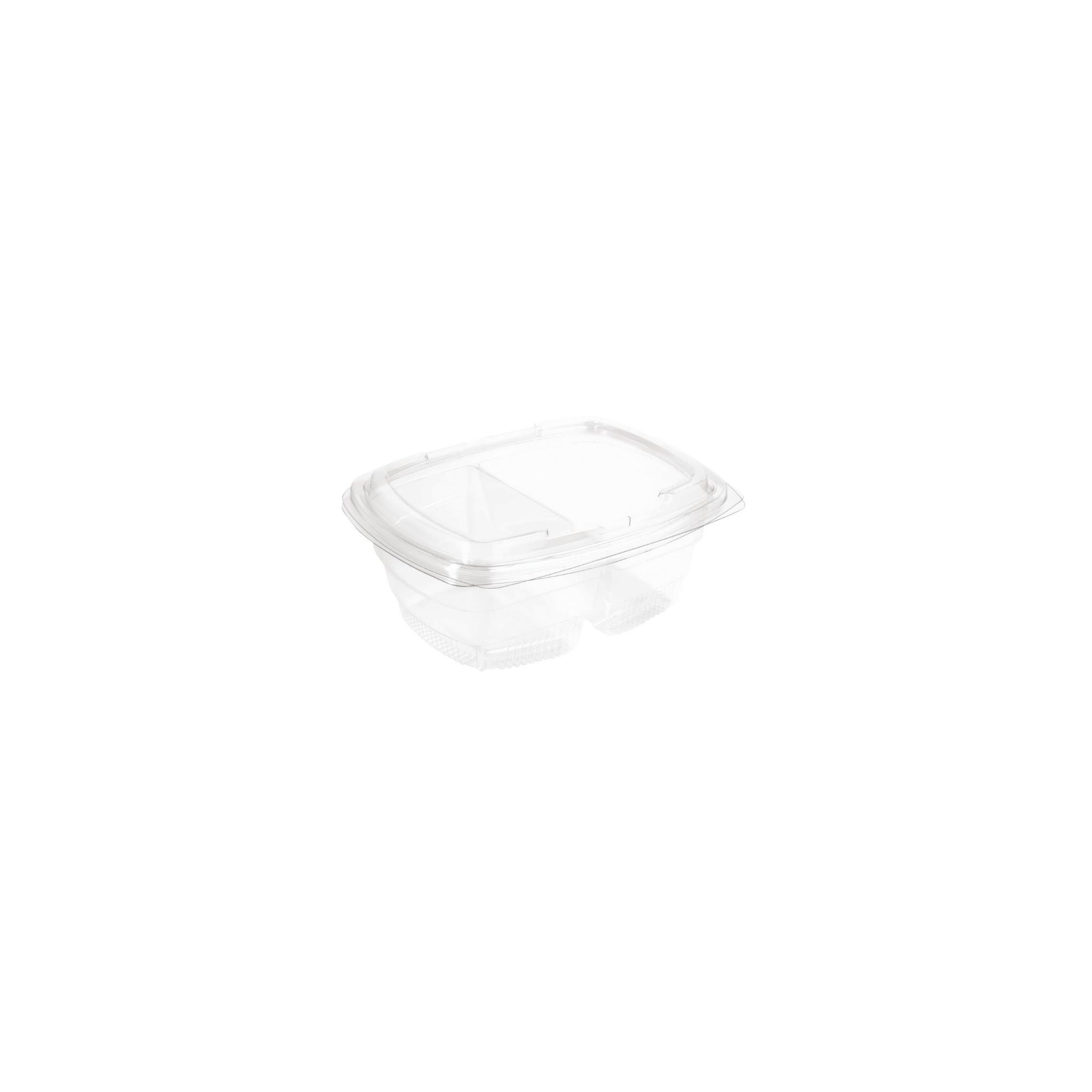 Faerch FB359 Fresco Two-Compartment Recyclable Deli Containers With Lid 900ml (Pack of 300)