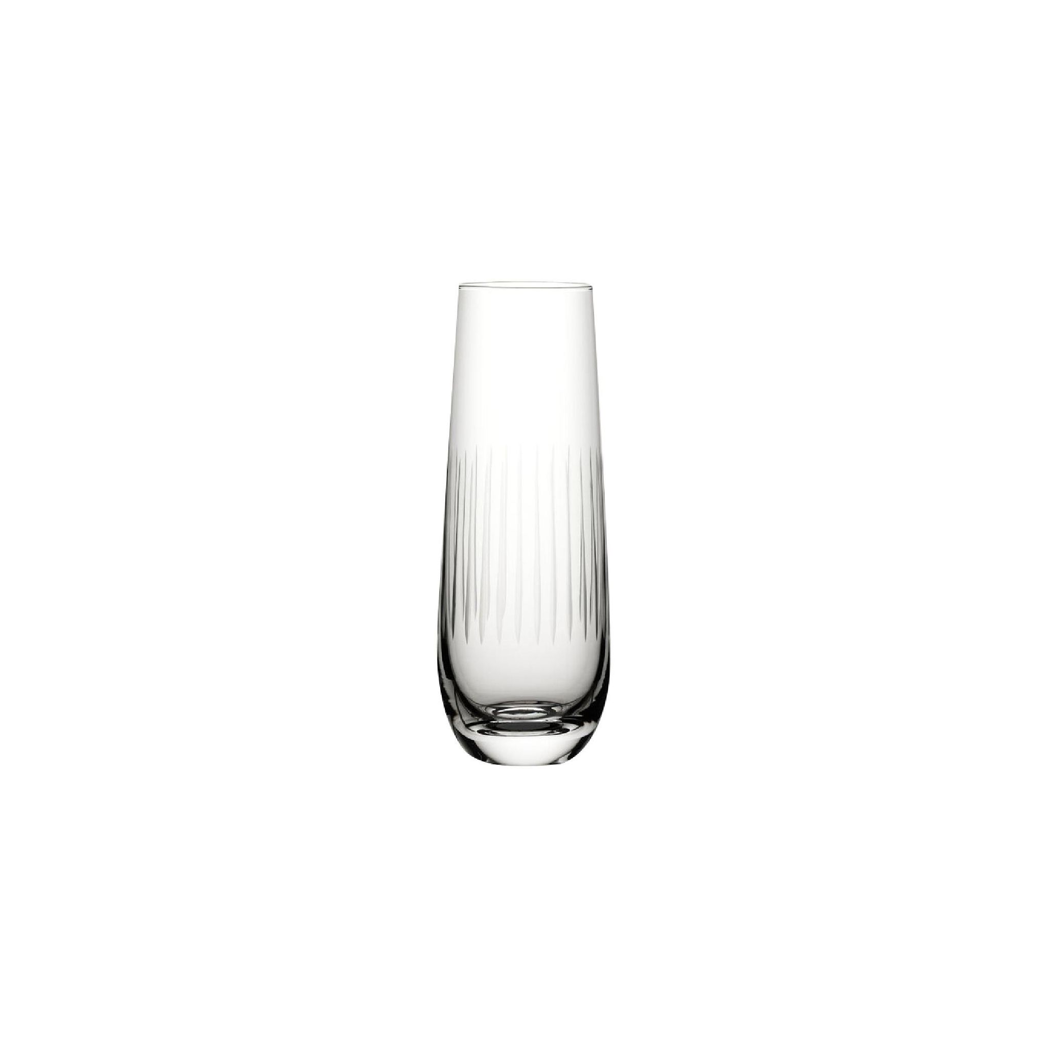 Utopia Raffles Lines CZ059 Champagne Glasses 300ml (Pack of 6)