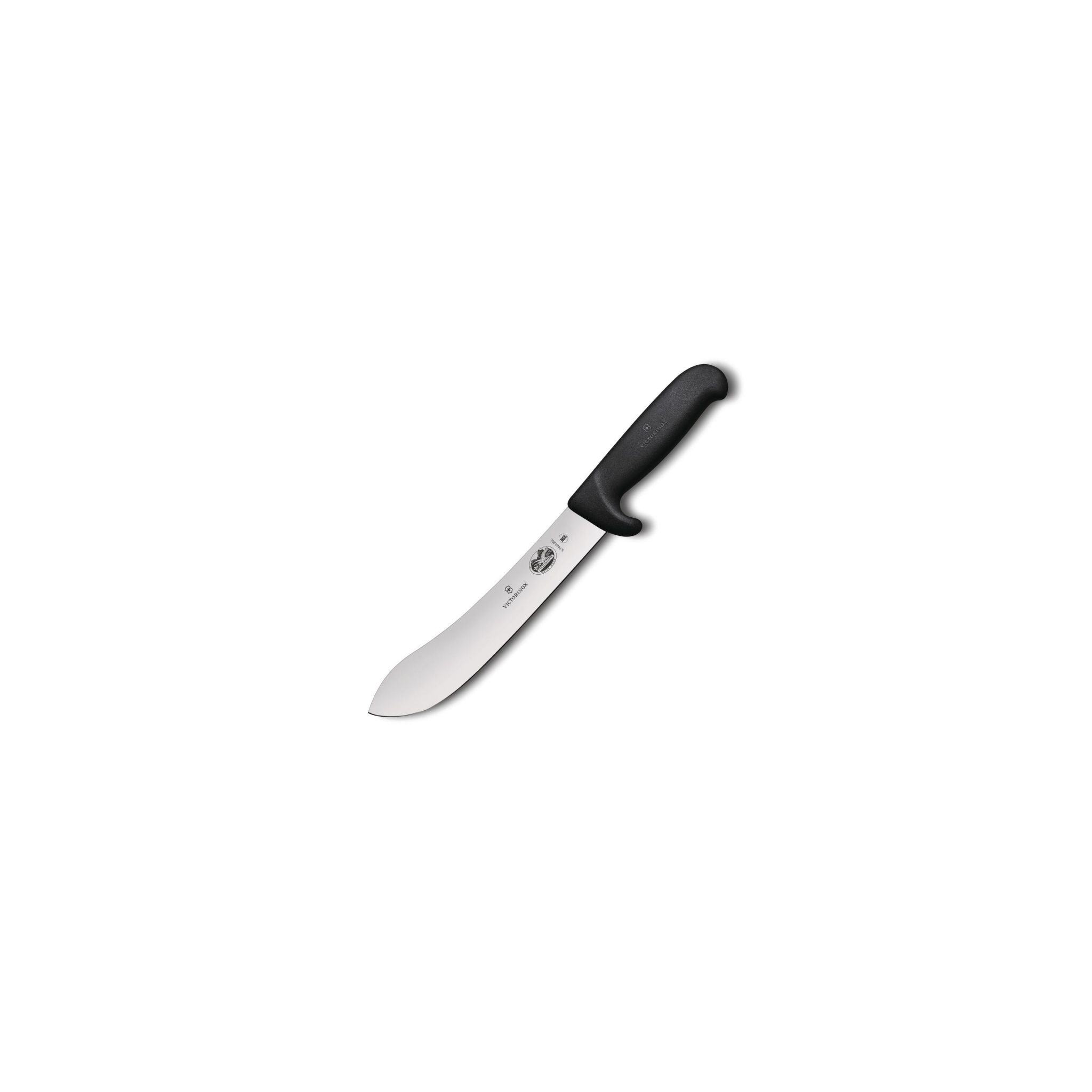 Victorinox GL276 Fibrox Safety Grip Butchers Knife Black 8"